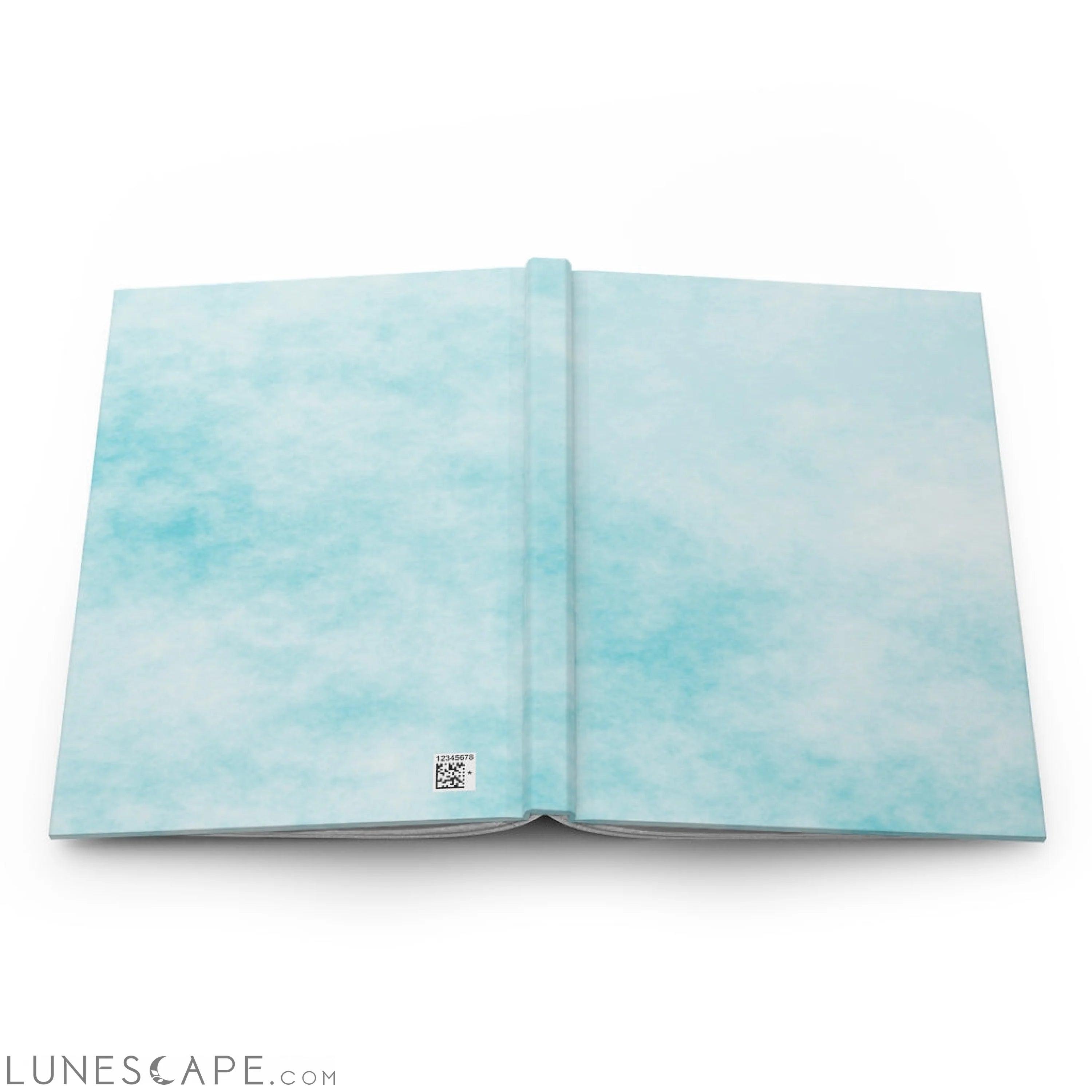 Blue Clouds Hardcover Journal Matte LUNESCAPE