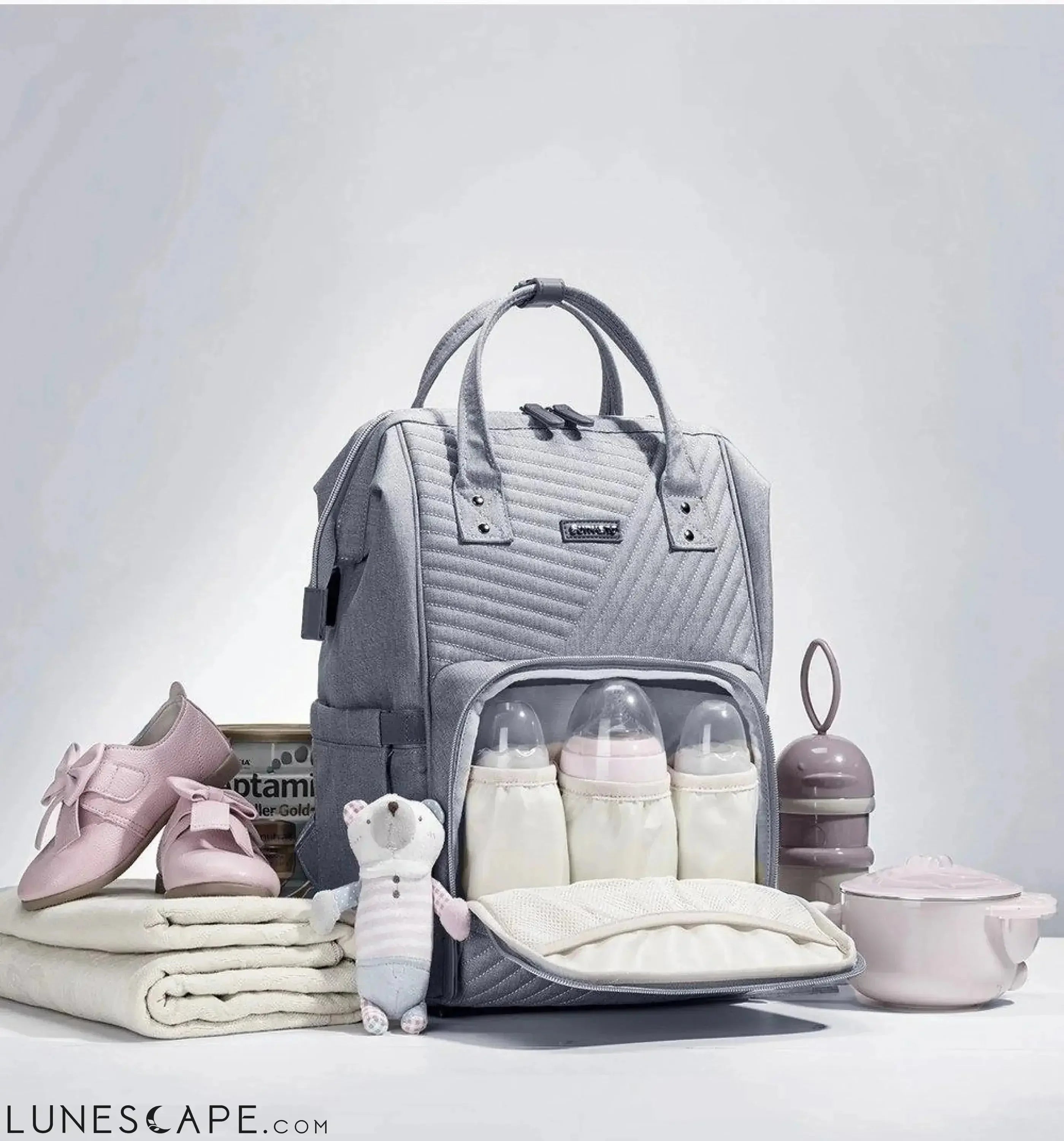 Blue Star Diaper Backpack LUNESCAPE