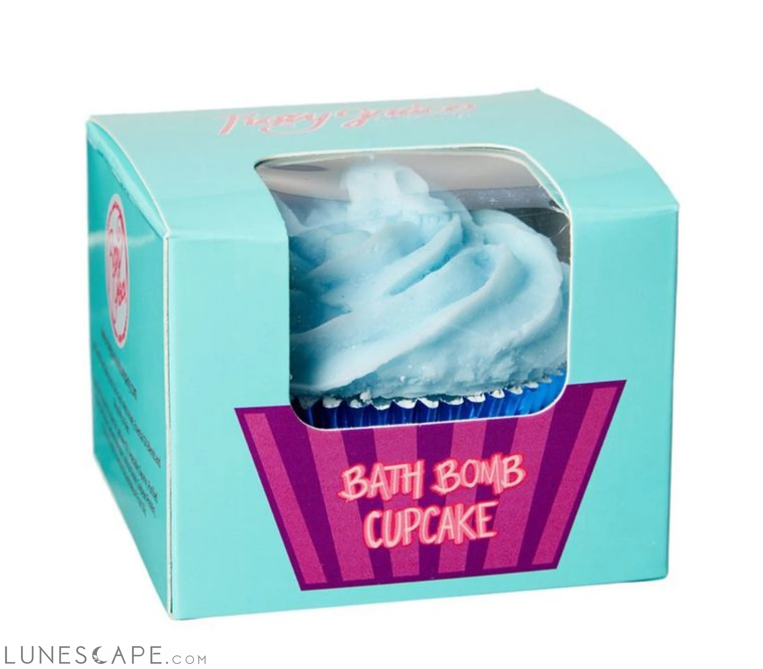 Blueberry Buckle Bath Bomb Cupcake with Shea Butter Soap Icing LUNESCAPE