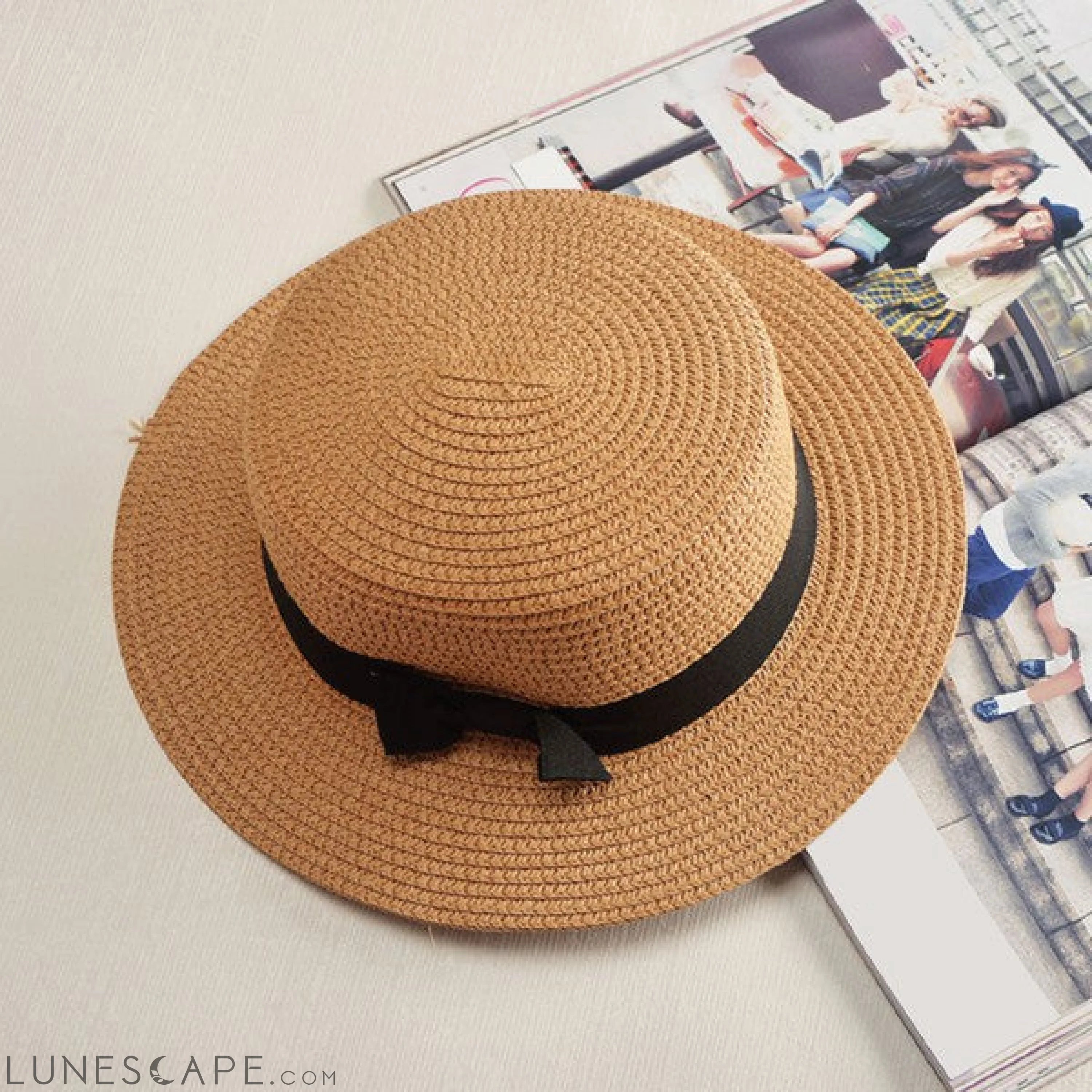 Boater Hat LUNESCAPE