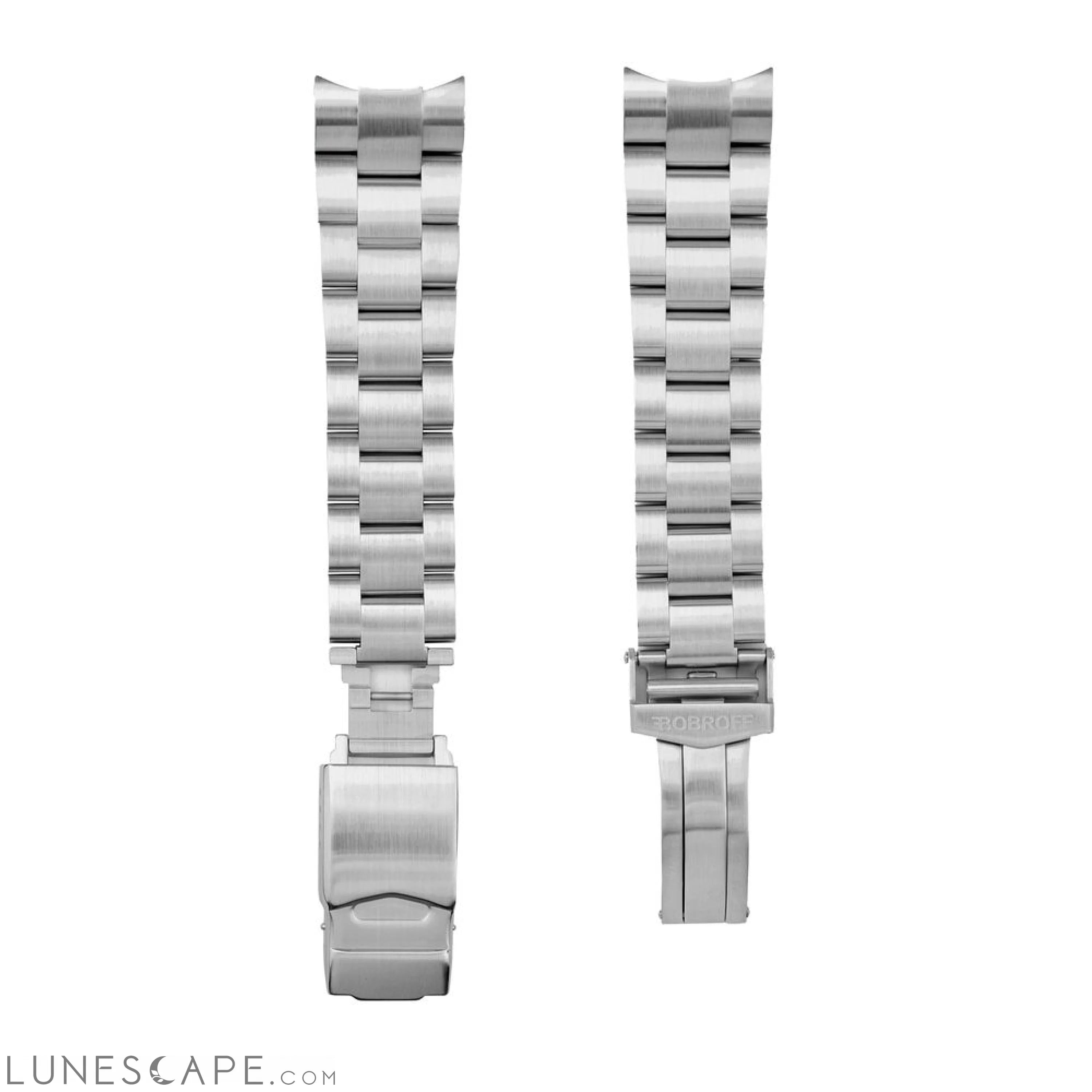 Bobroff Silver Stainless Steel Watch LUNESCAPE