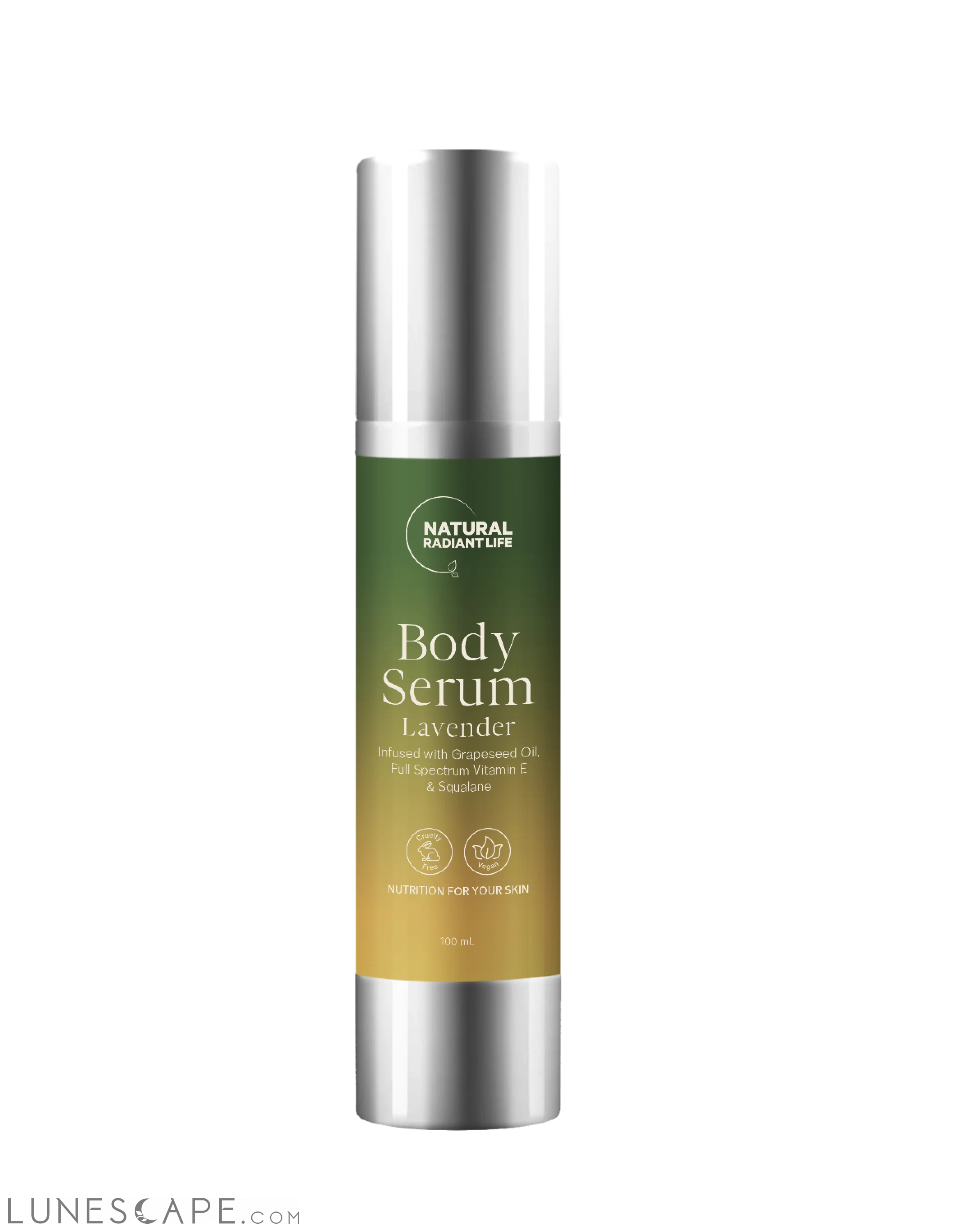Body Oil for Dry Skin - Lavender Body Serum LUNESCAPE