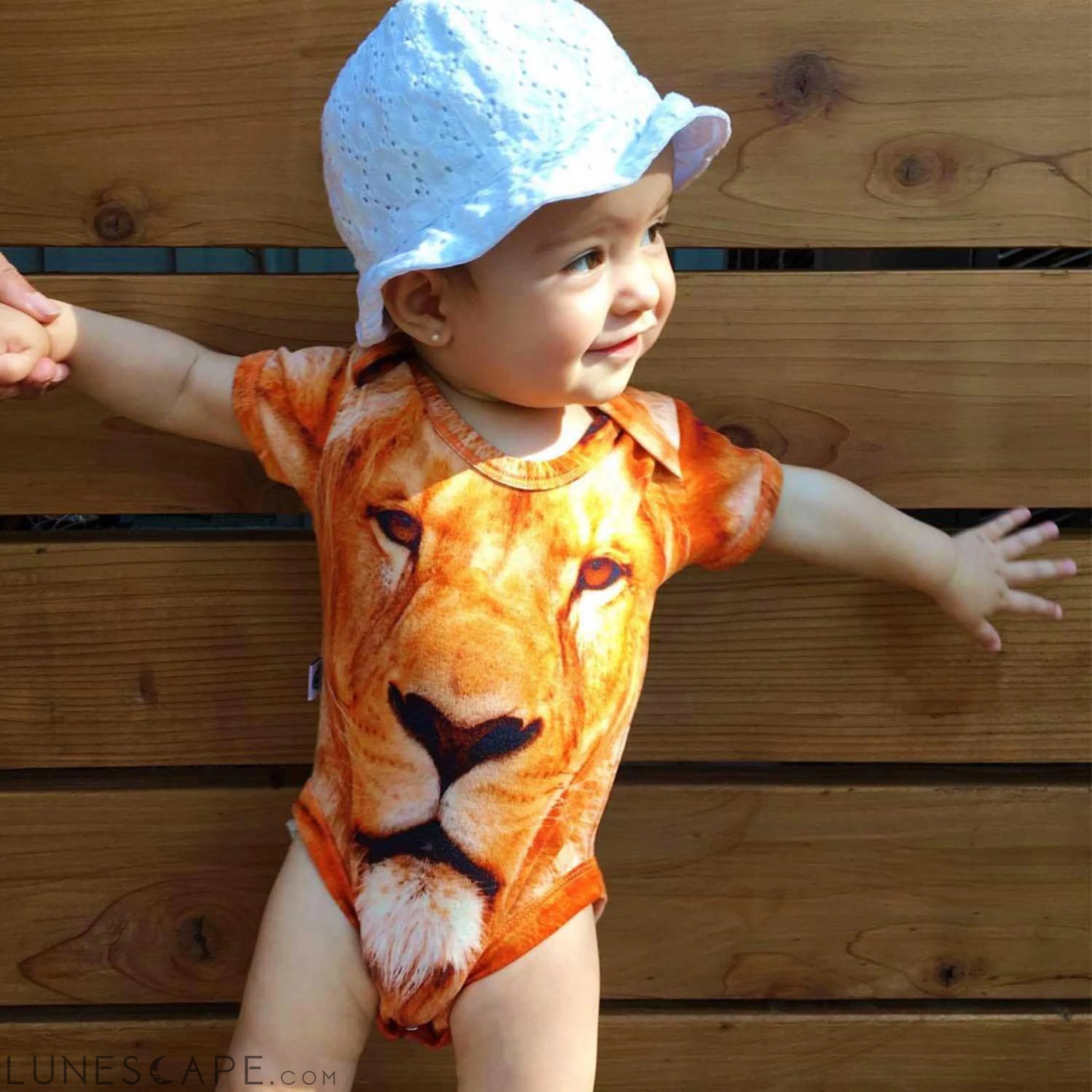 Bodysuit - Short Sleeve - Lion LUNESCAPE