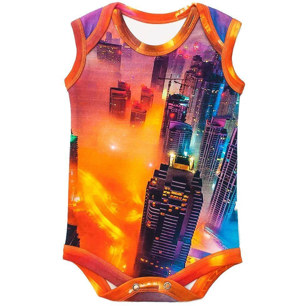 Bodysuit - Sleeveless - Dubai Fog LUNESCAPE