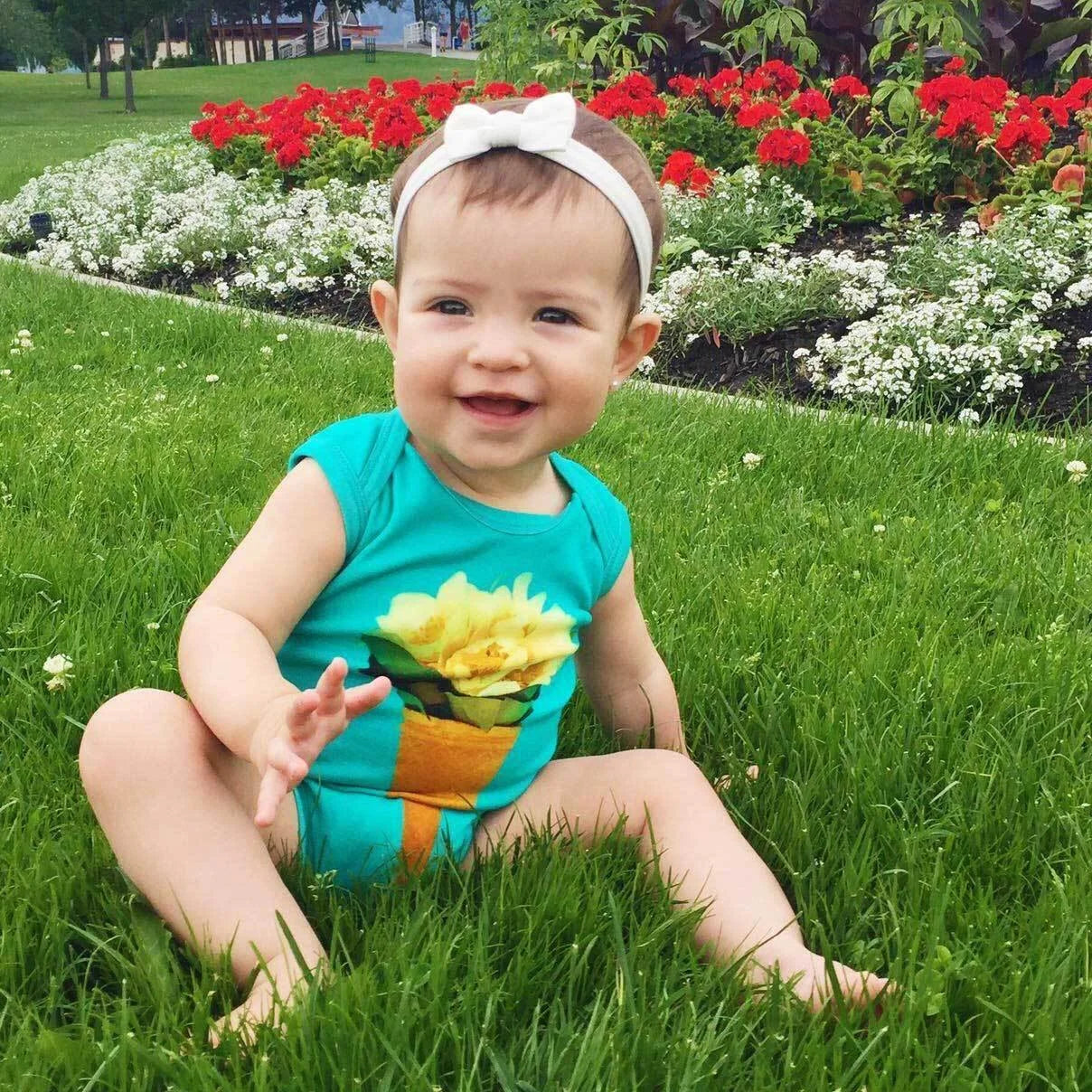 Bodysuit - Sleeveless - Ice Cream Bouquet LUNESCAPE