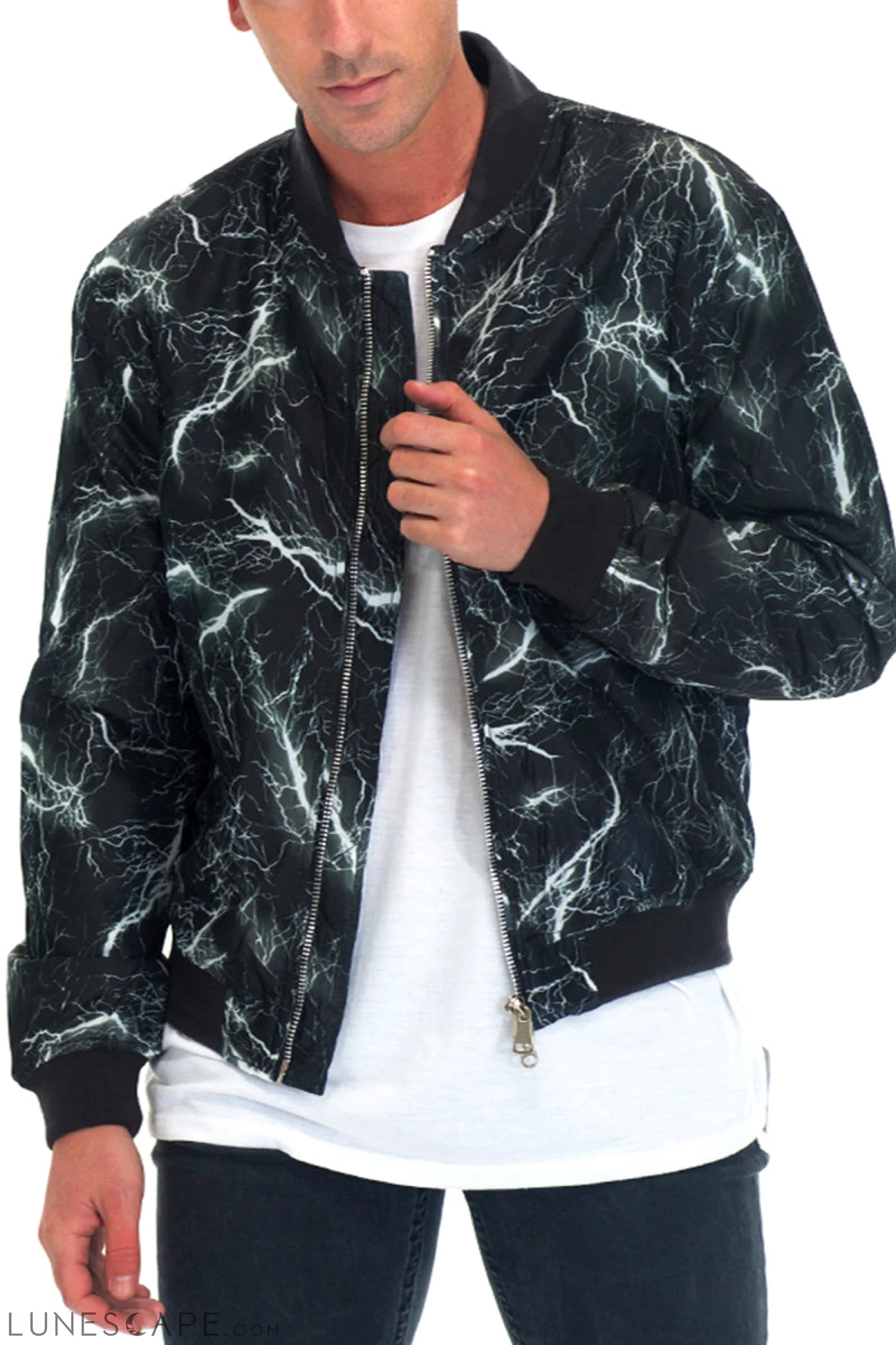 Bolt Print Bomber LUNESCAPE