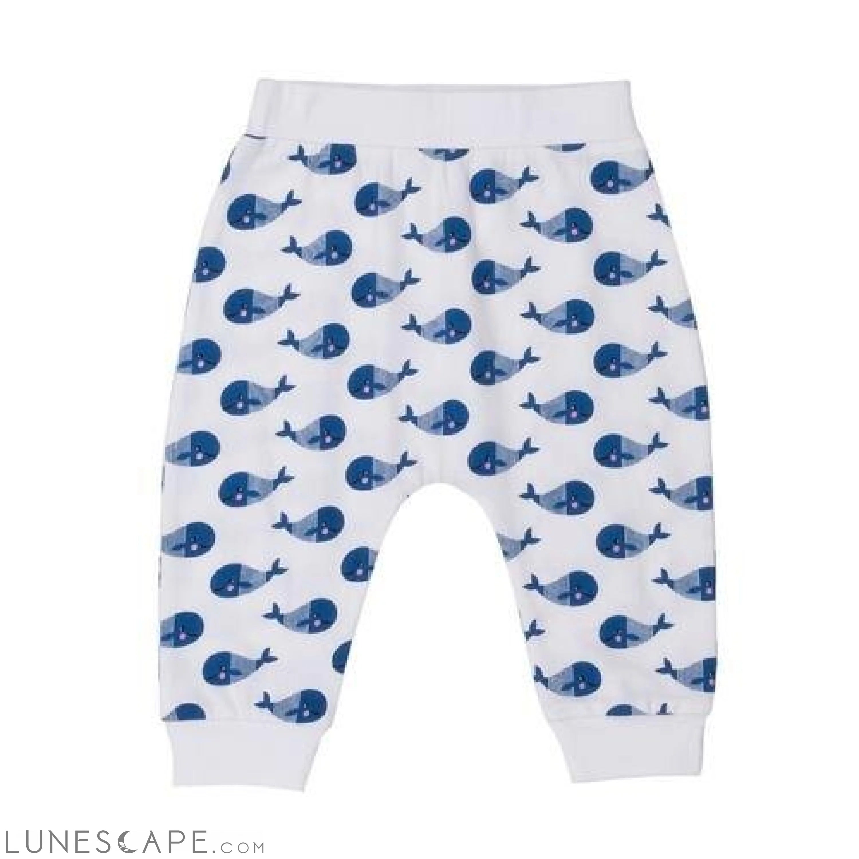 "Boo Boo" Harem Pants - Blue Whale LUNESCAPE