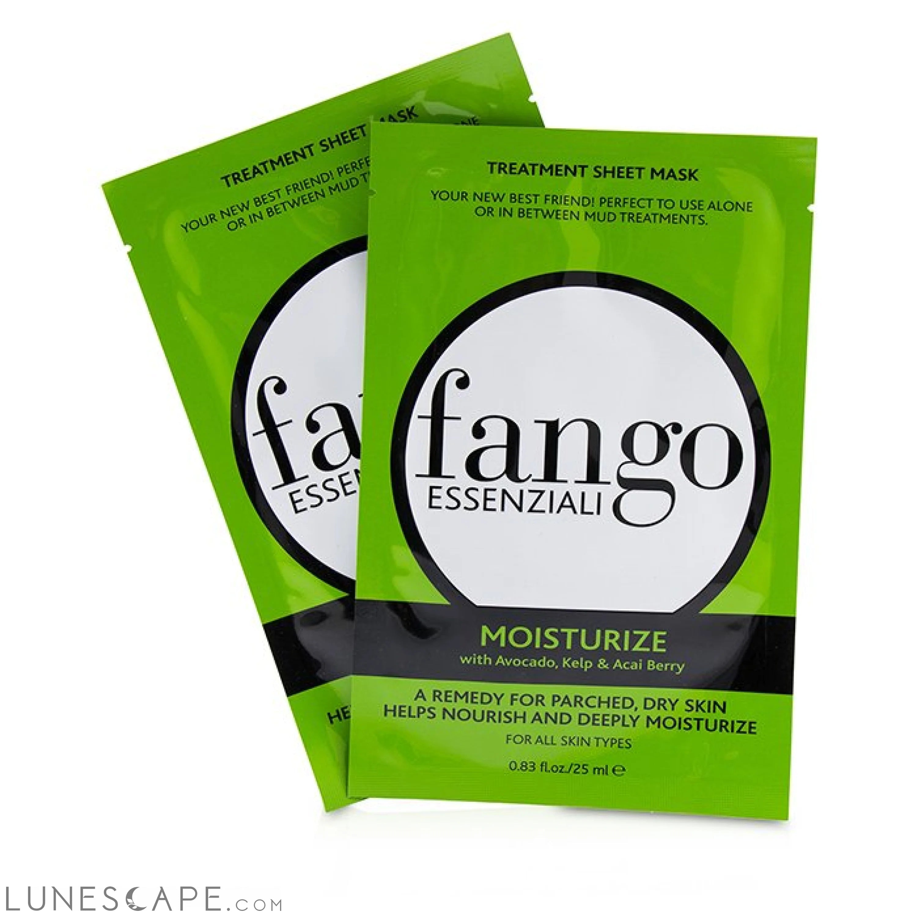 BORGHESE - Fango Essenziali Moisturize Treatment Sheet Masks LUNESCAPE