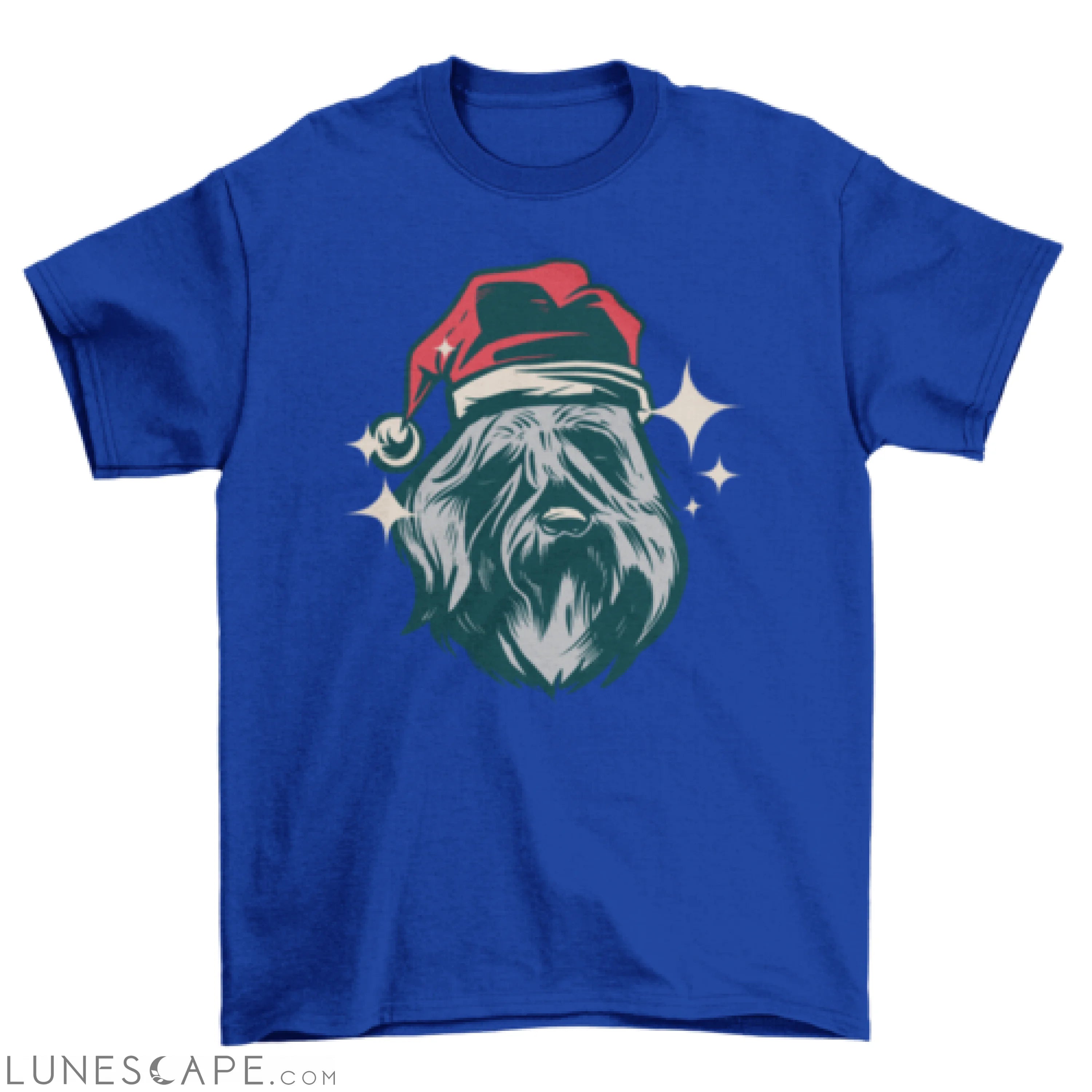 Bouvier des flandres christmas t-shirt LUNESCAPE