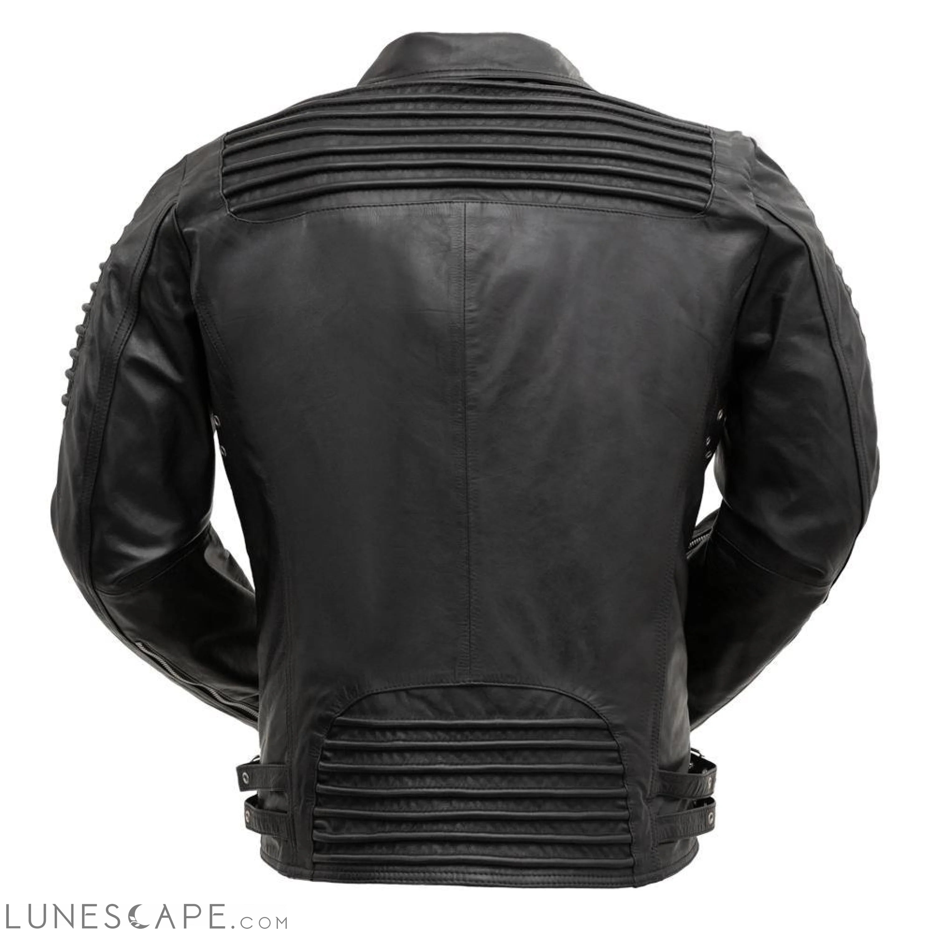 Brooklyn - Men's Leather Jacket LUNESCAPE