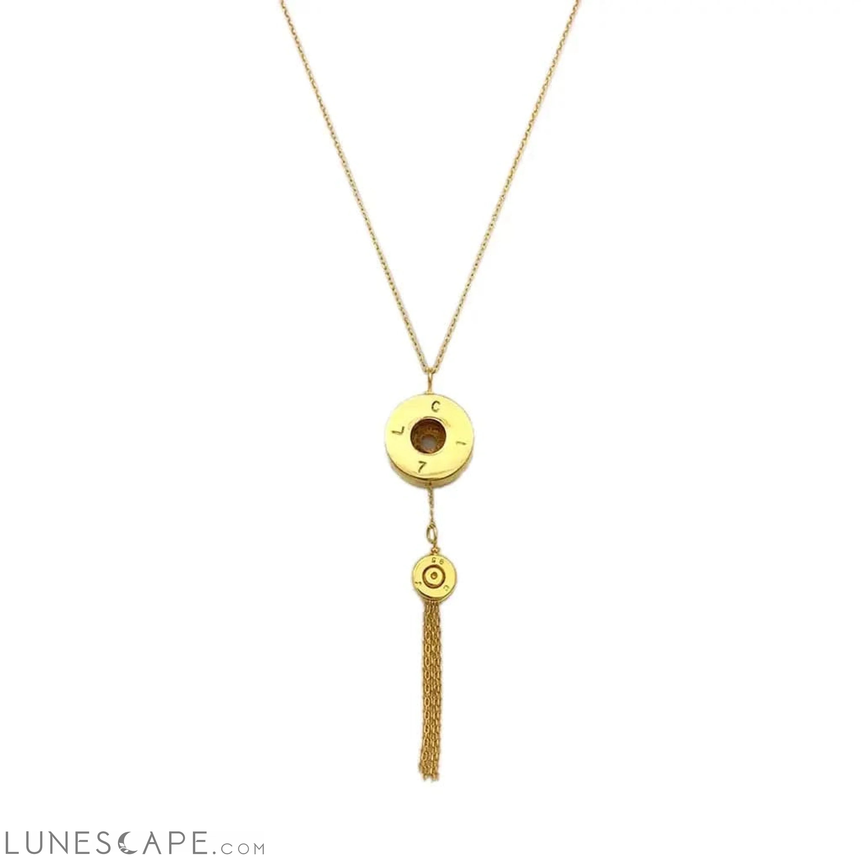 Bullet Tassel Necklace LUNESCAPE