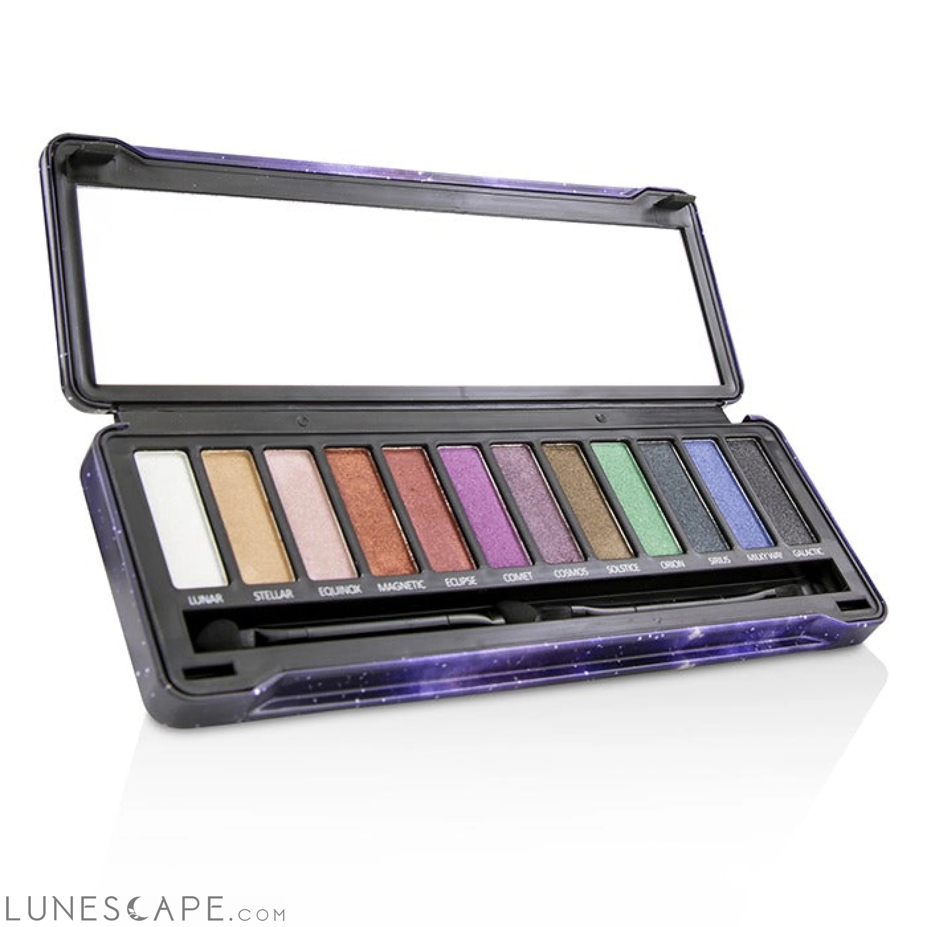 BYS - Eyeshadow Palette (12x Eyeshadow, 2x Applicator) 12g/0.42oz LUNESCAPE