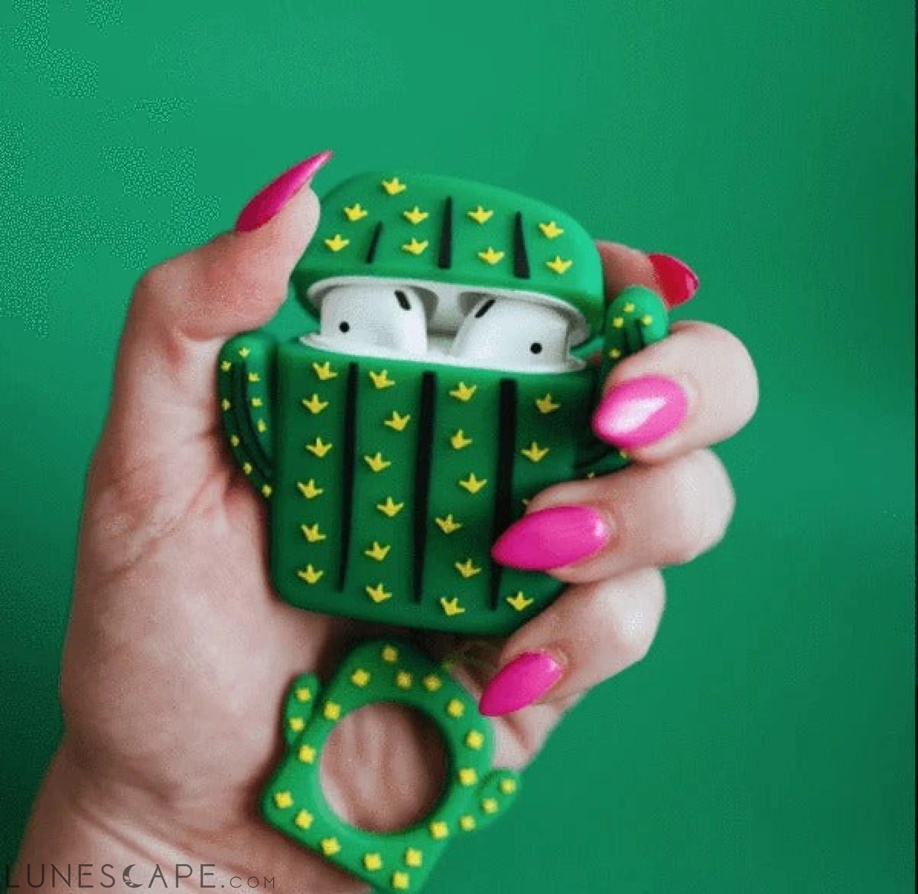 Cactus Silicone AirPods Case Cover LUNESCAPE