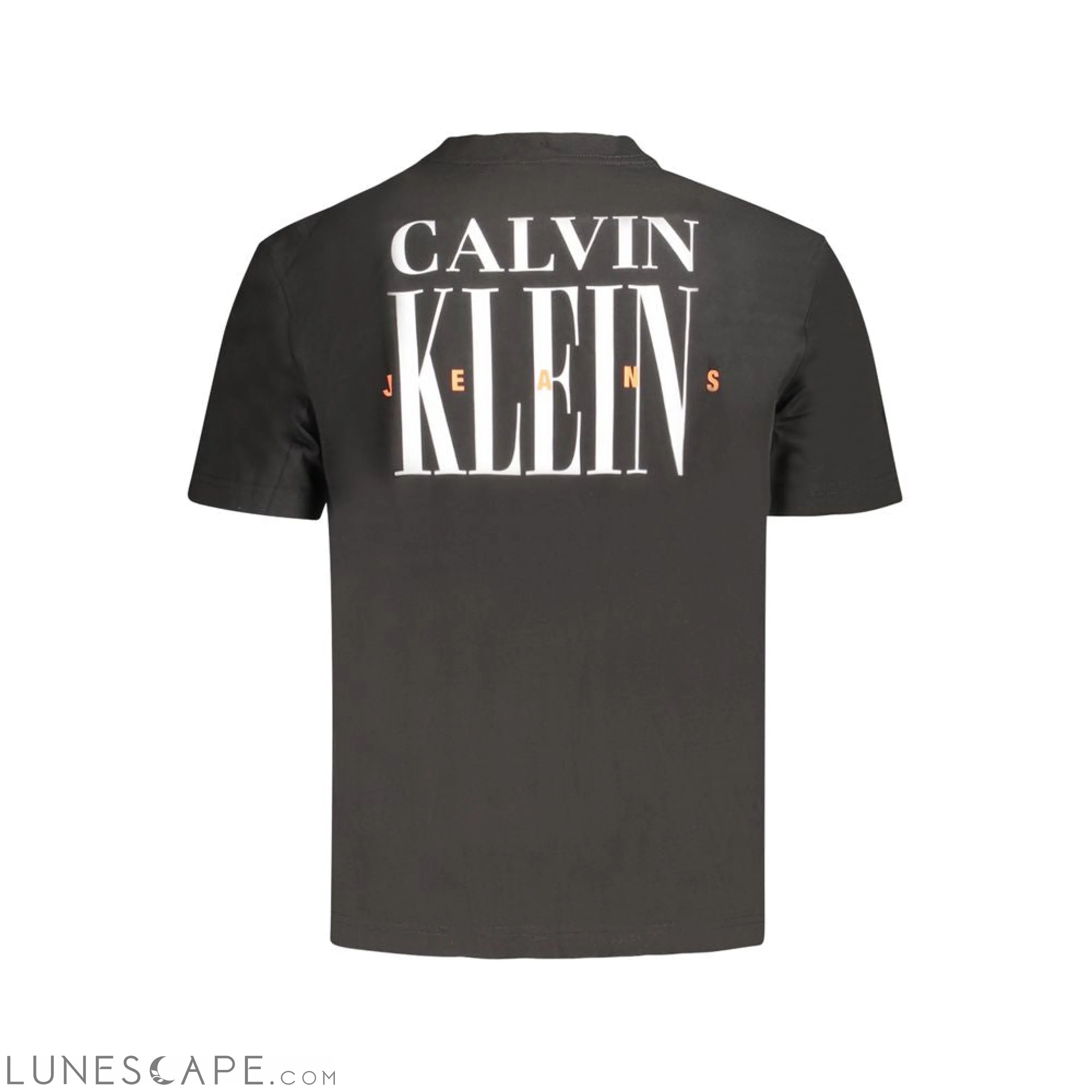 Calvin Klein Black Cotton T-Shirt LUNESCAPE