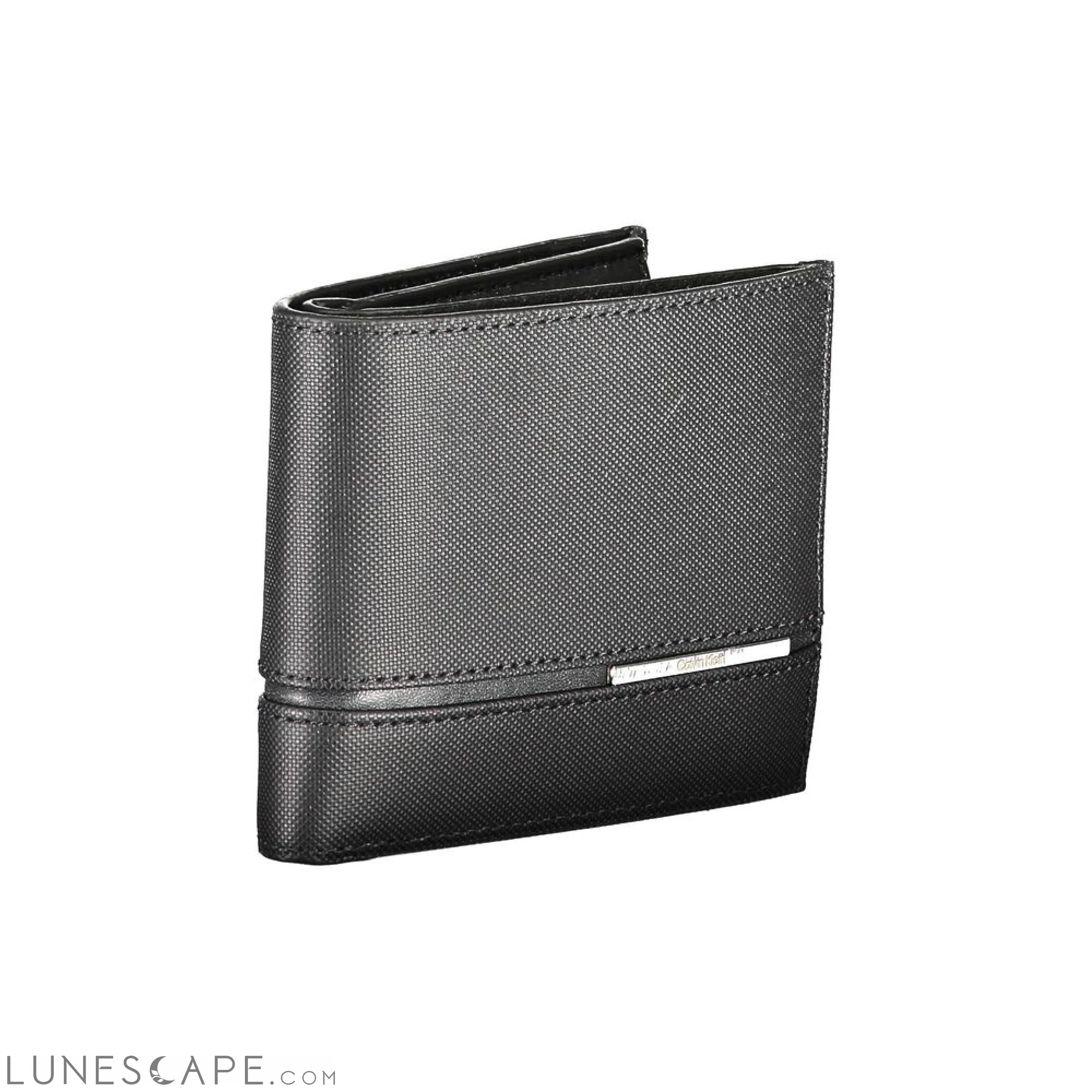 Calvin Klein Black Leather Men Wallet LUNESCAPE