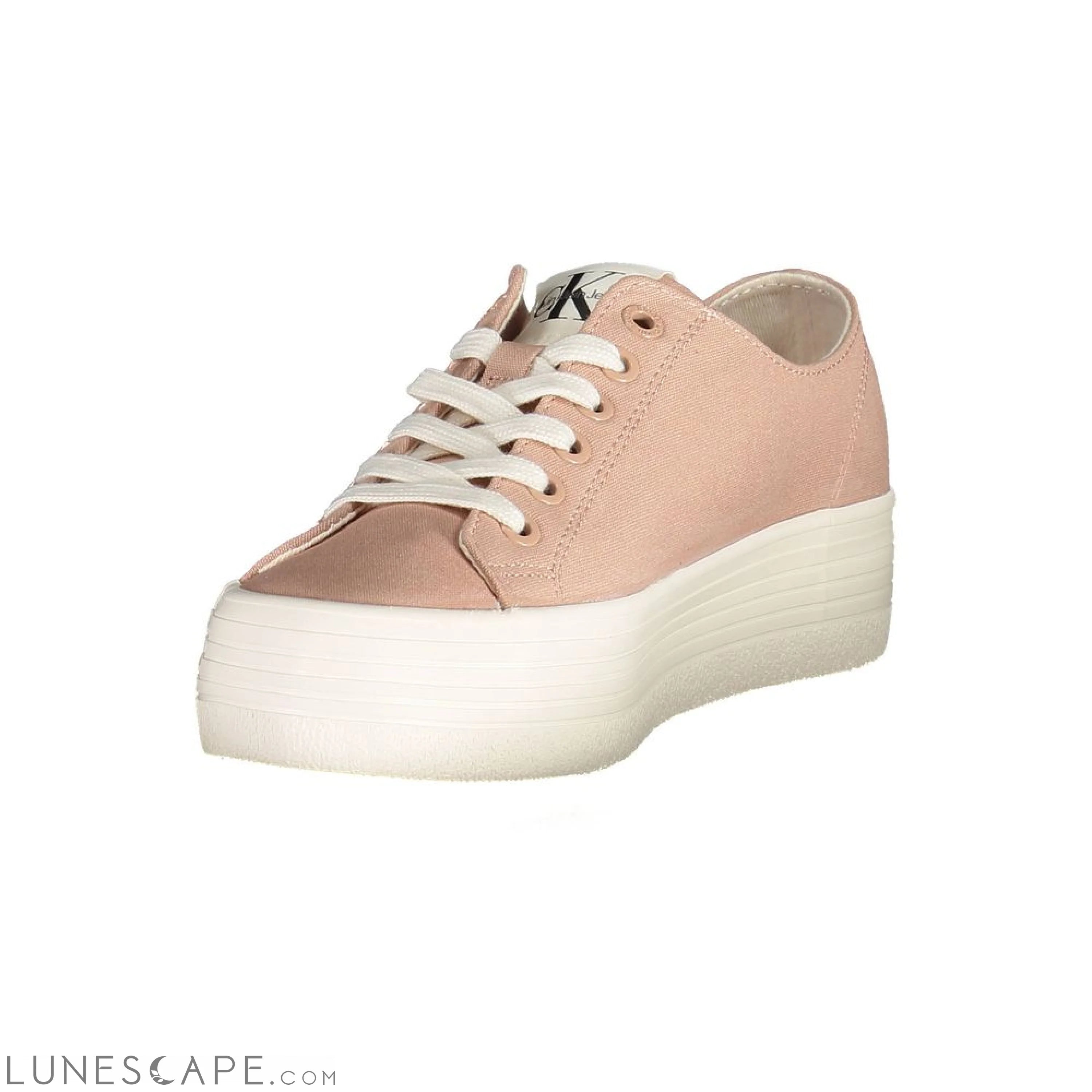 Calvin Klein Pink Cotton Women Sneaker LUNESCAPE