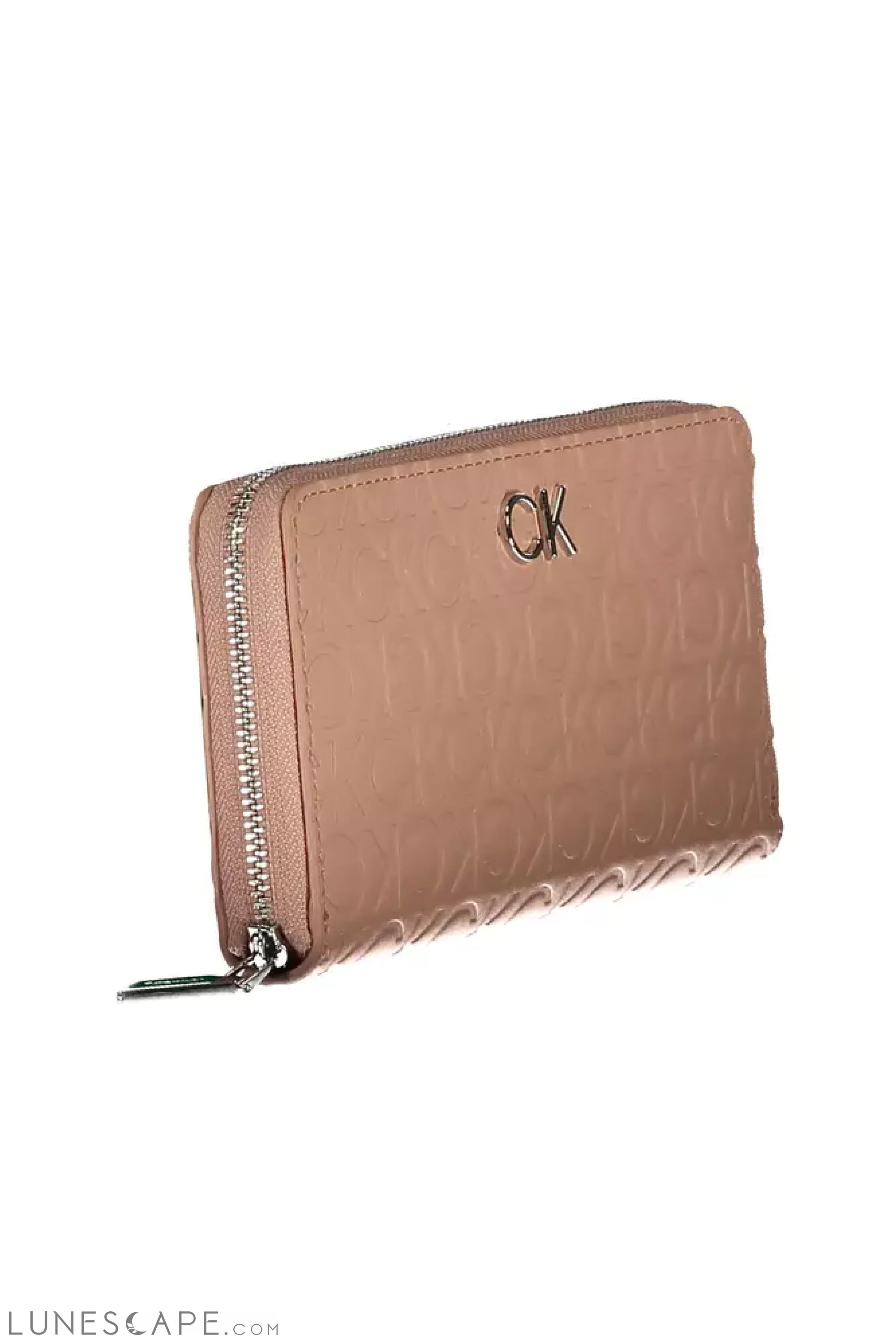 Calvin Klein Pink Polyester Women Wallet LUNESCAPE