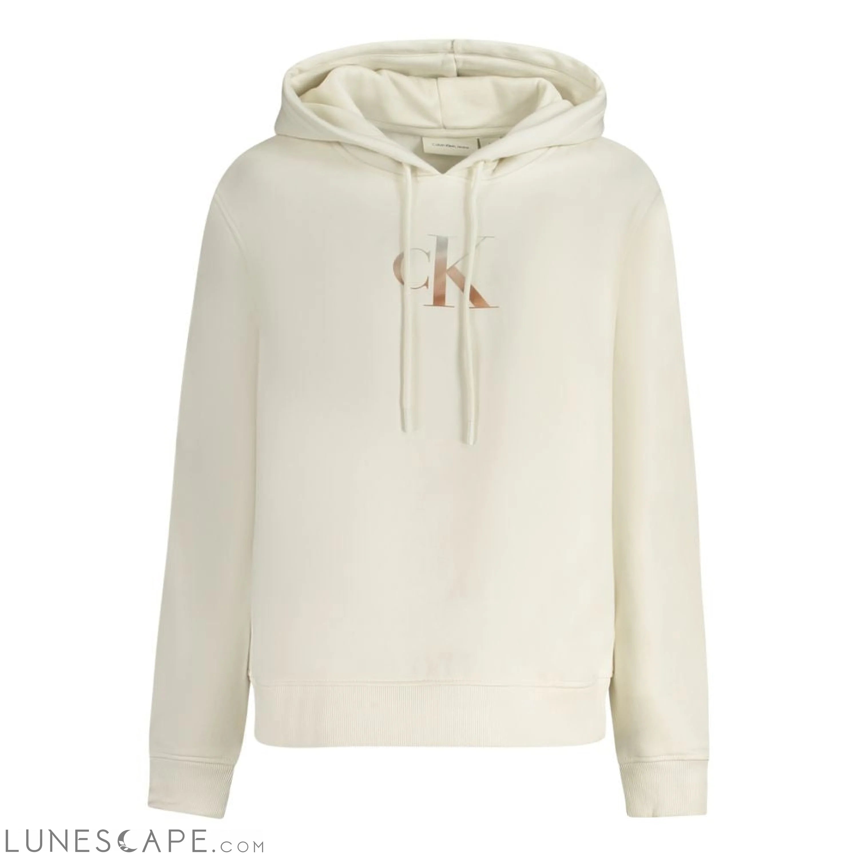 Calvin Klein White Cotton Women Sweater LUNESCAPE