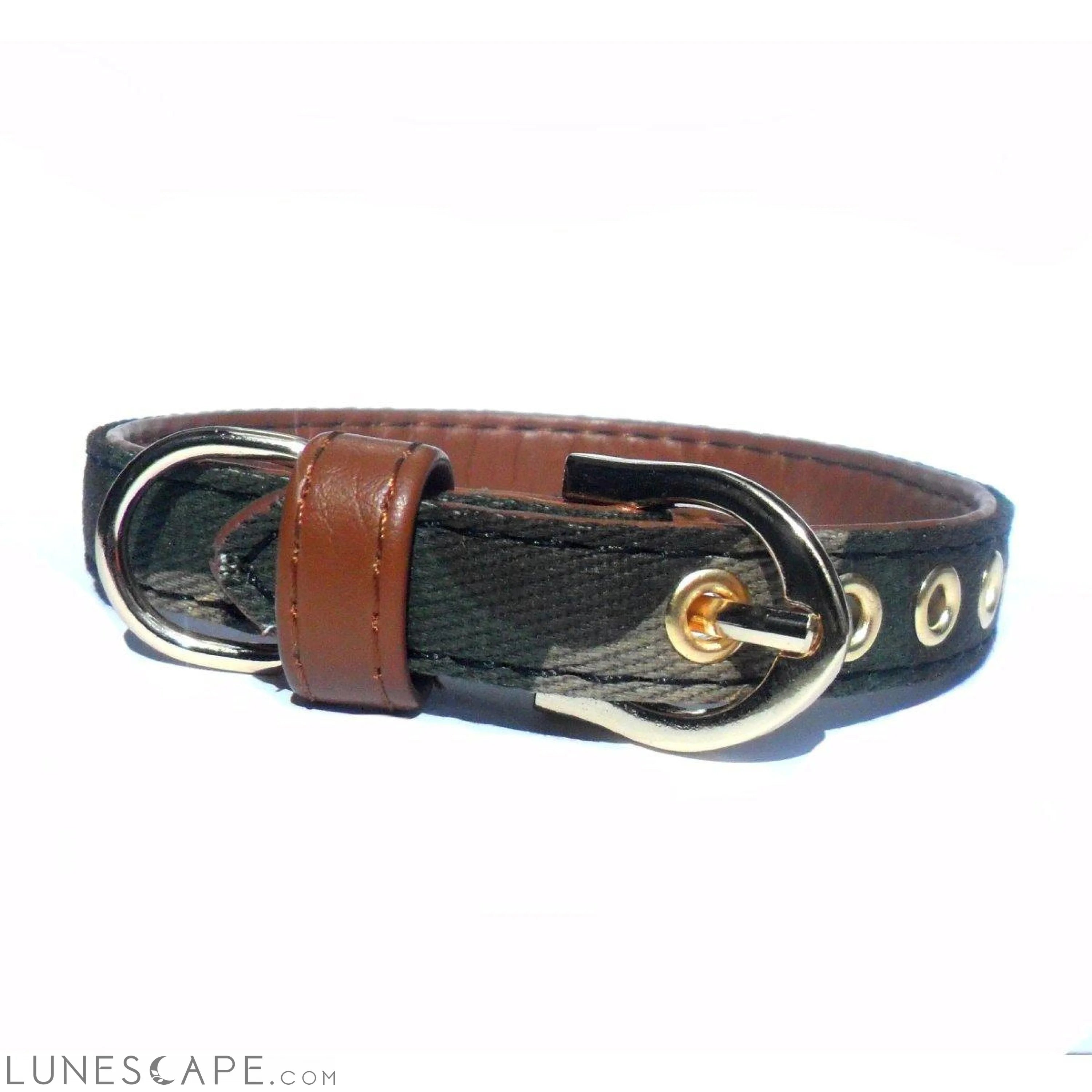 Camo Dog Collar LUNESCAPE