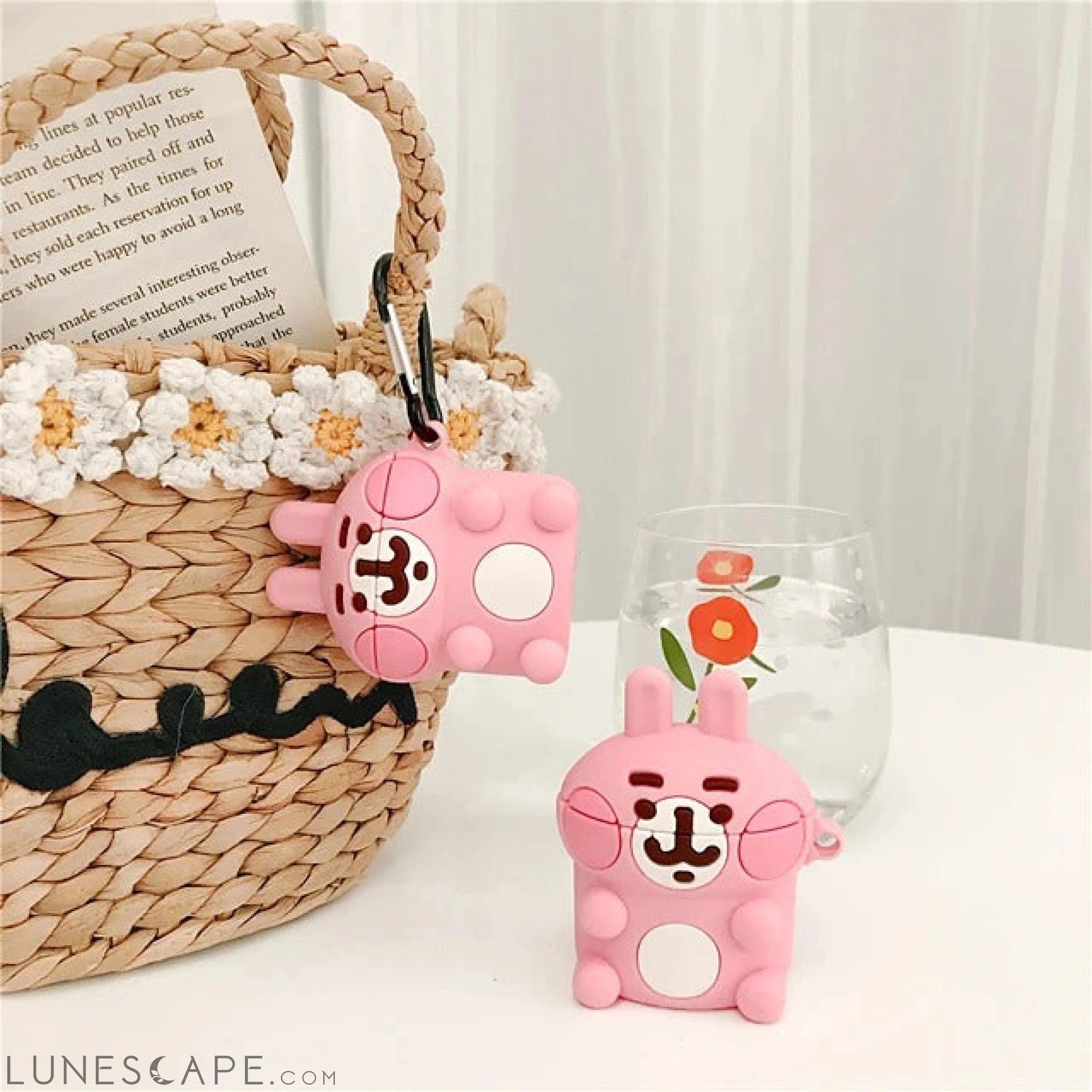 Canahera Bunny AirPods Headphone Case Soft LUNESCAPE