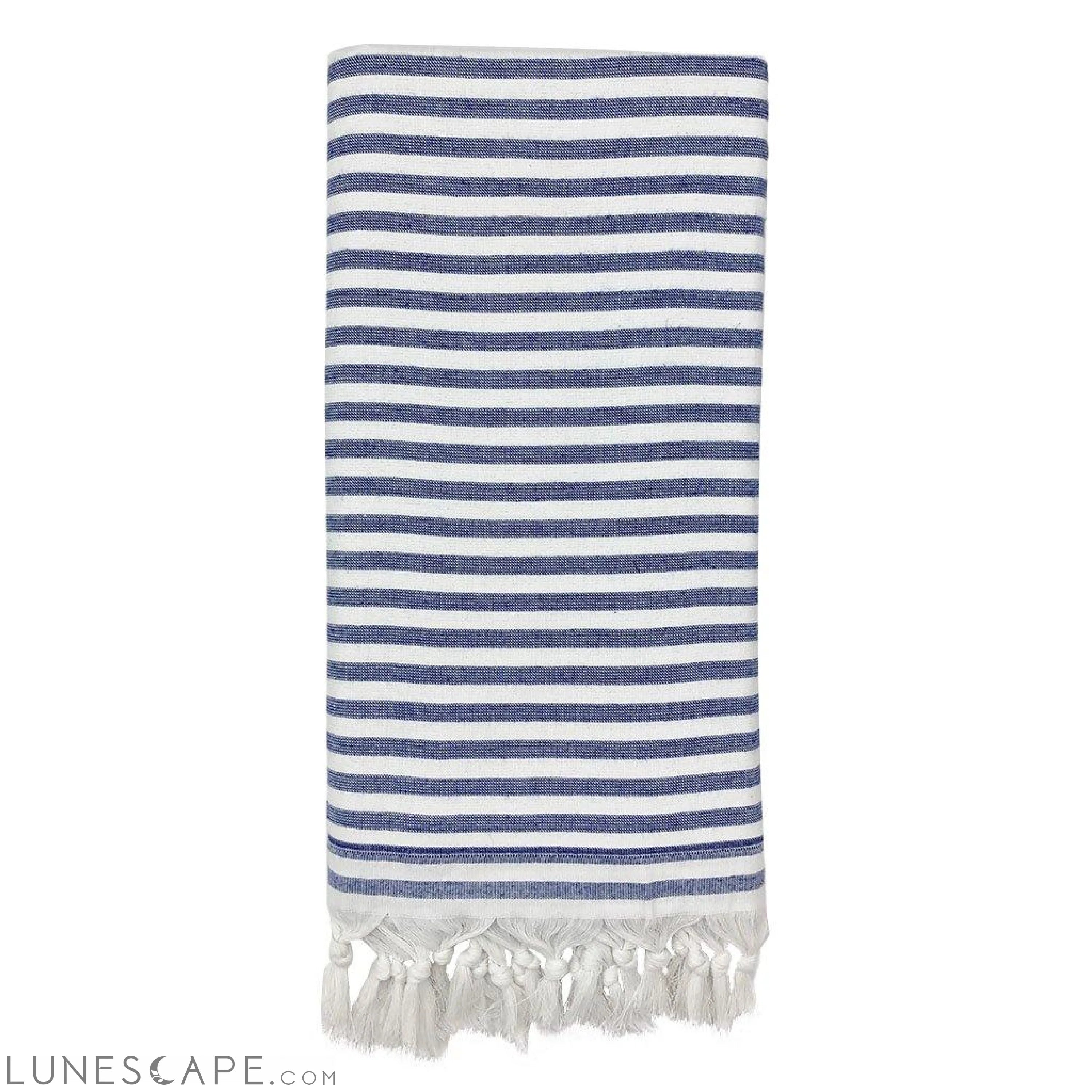 Candy Stripe Terry Turkish Towel LUNESCAPE