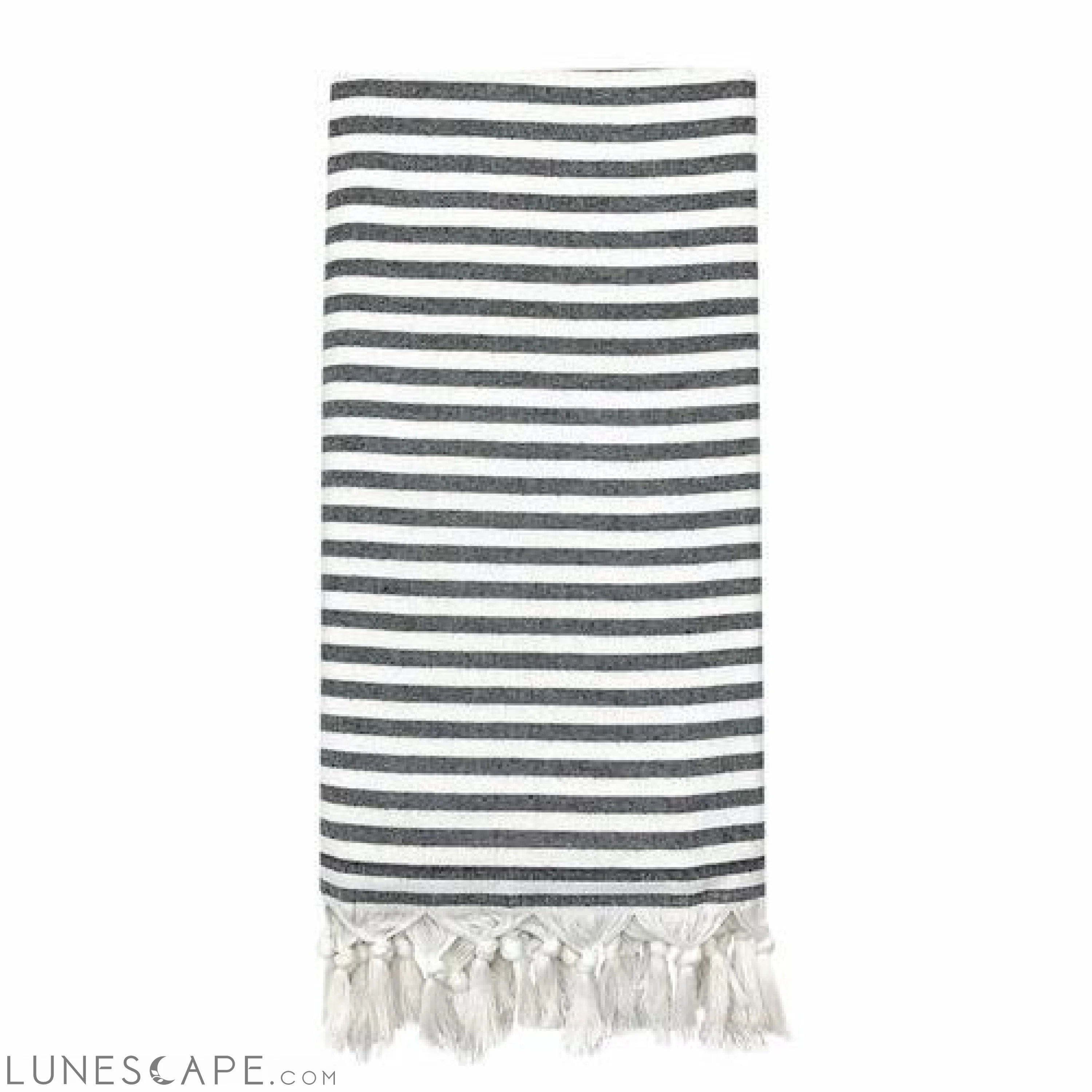 Candy Stripe Terry Turkish Towel LUNESCAPE