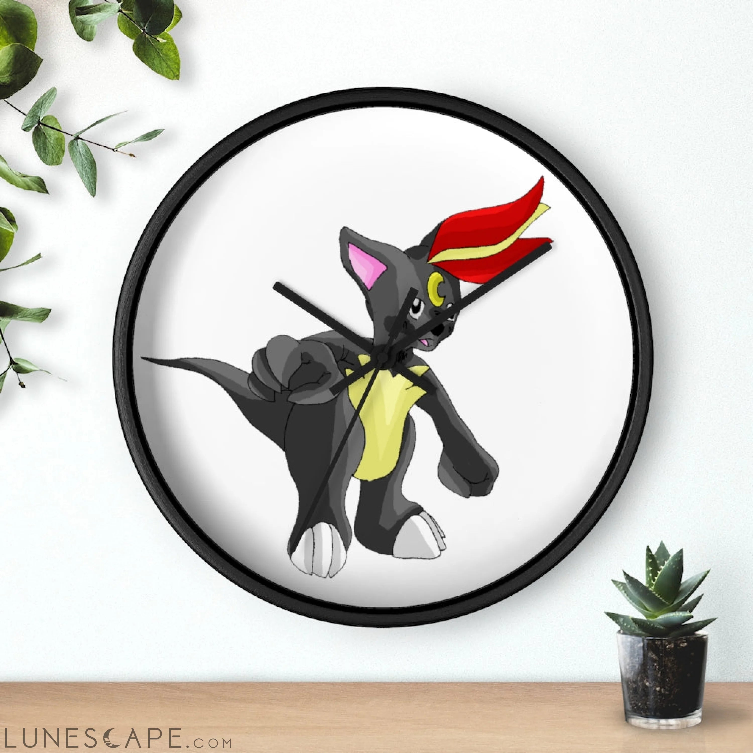 Carcoot Wall clock LUNESCAPE
