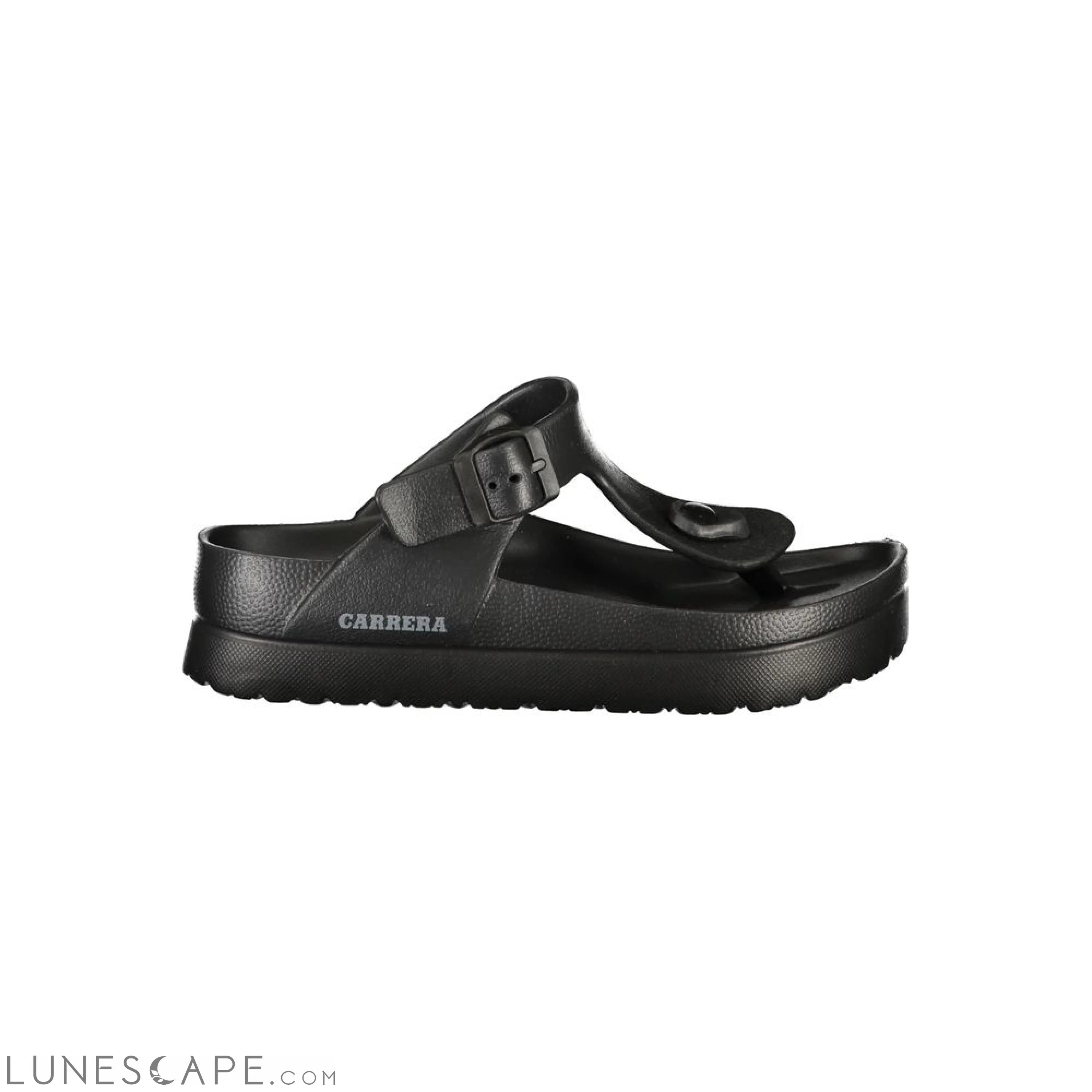 Carrera Black Polyethylene Sandal LUNESCAPE