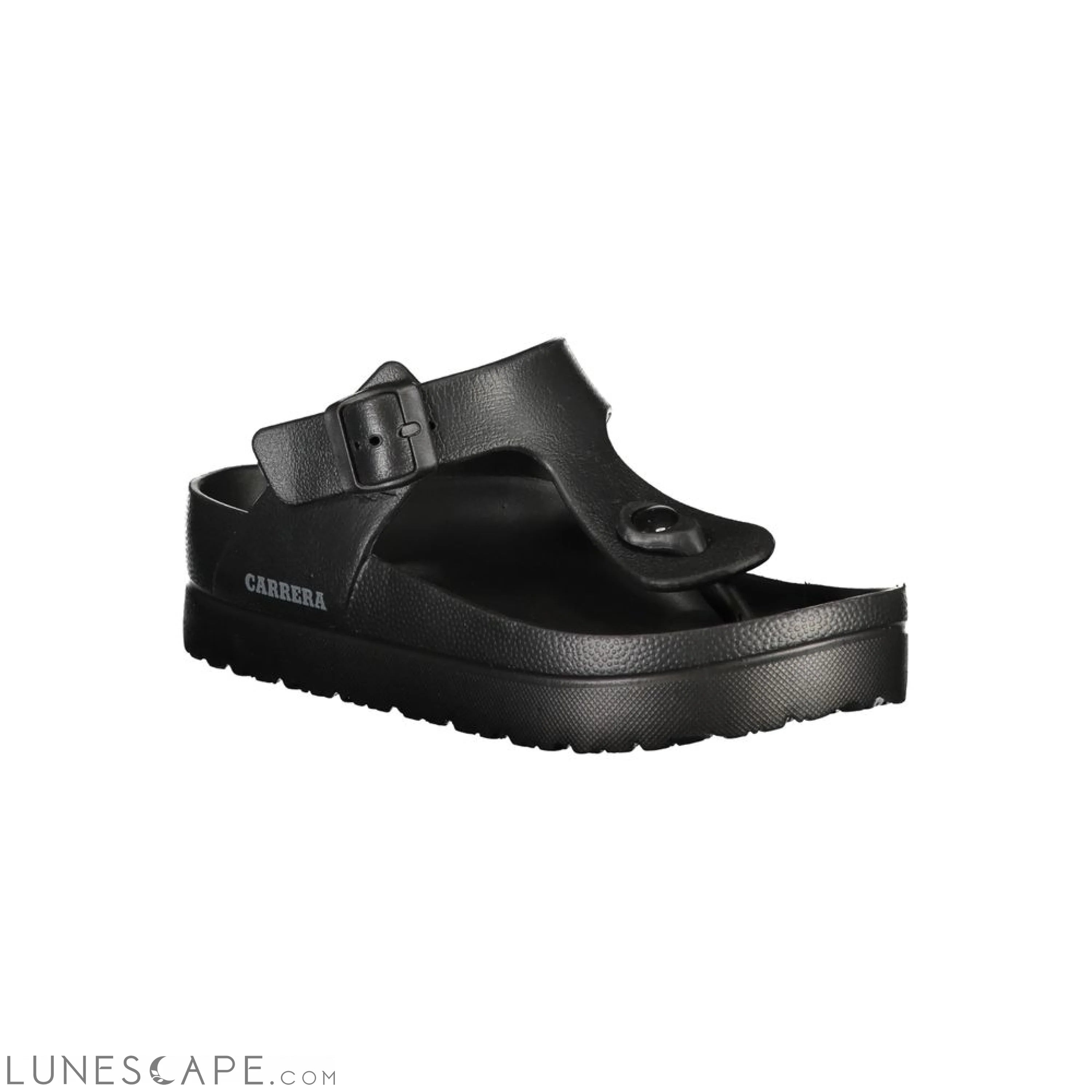 Carrera Black Polyethylene Sandal LUNESCAPE