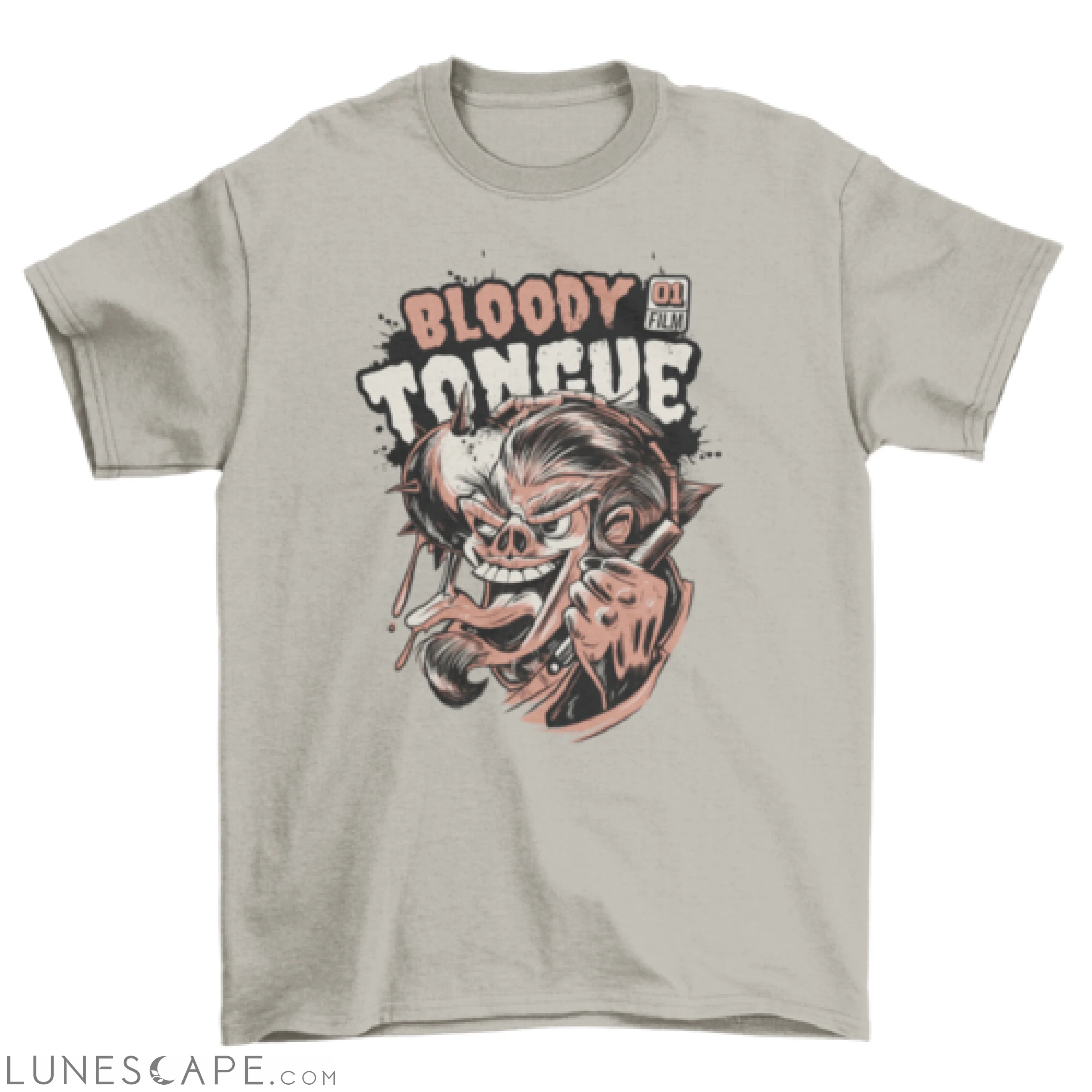 Cartoon monster halloween t-shirt LUNESCAPE