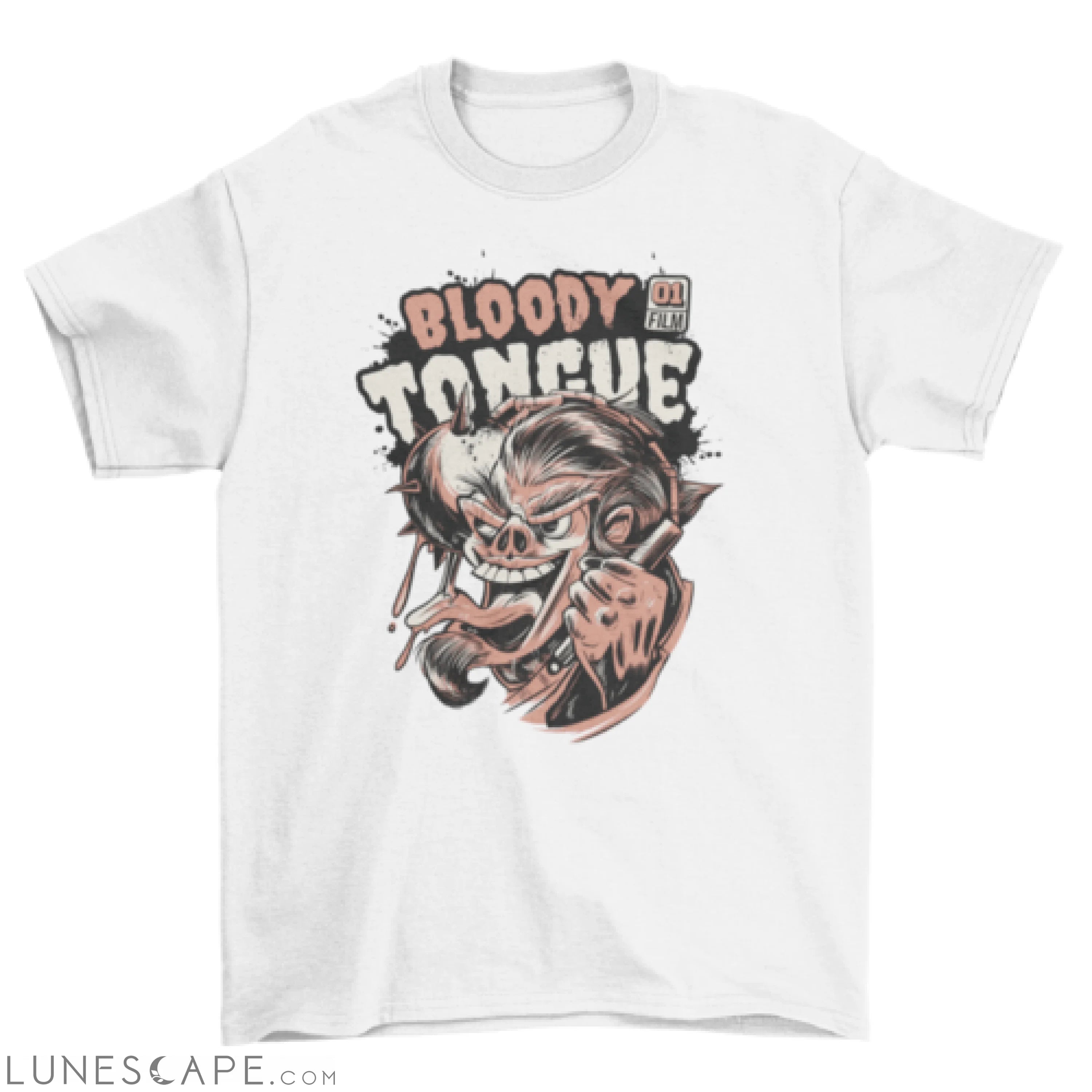 Cartoon monster halloween t-shirt LUNESCAPE