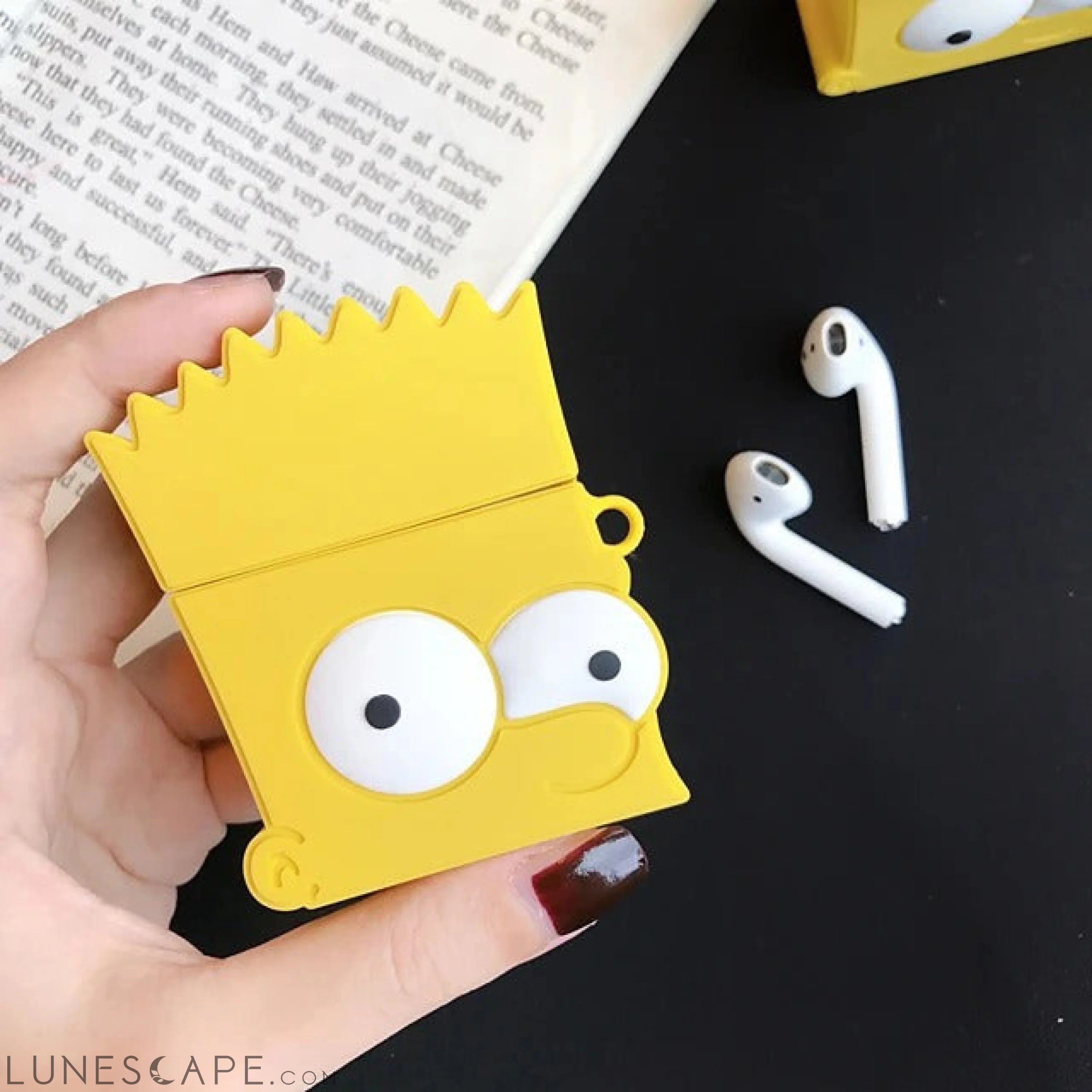 Cartoon Simpsons AirPods Headphone Case LUNESCAPE