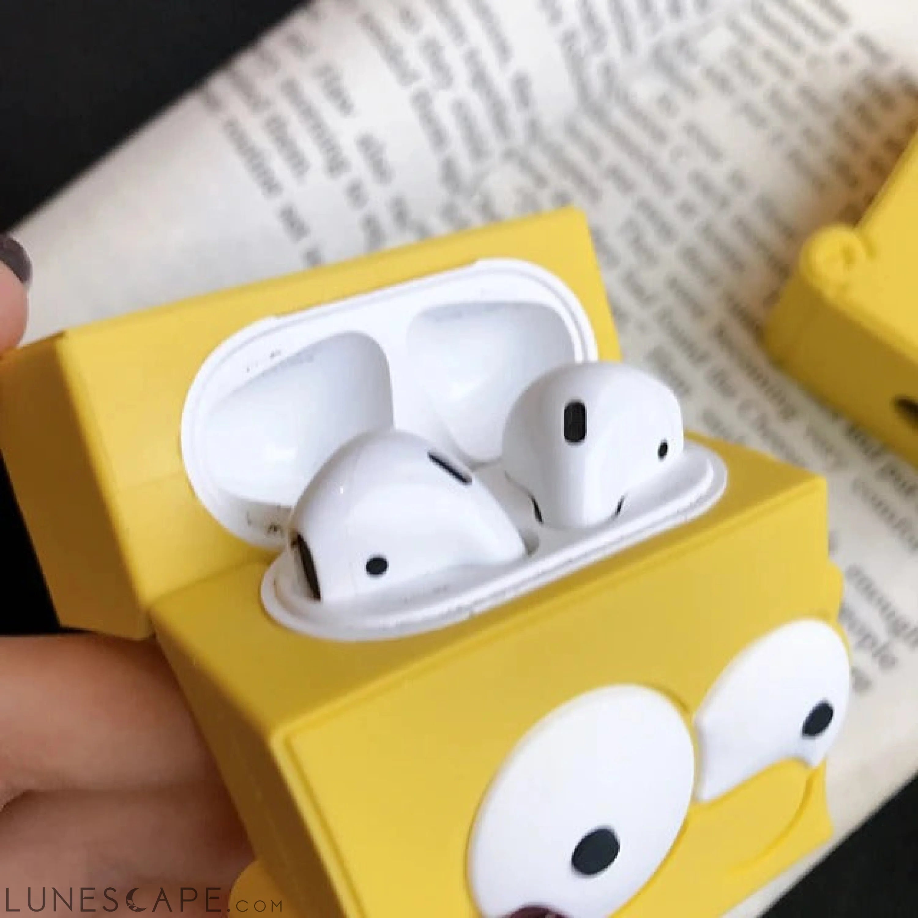 Cartoon Simpsons AirPods Headphone Case LUNESCAPE