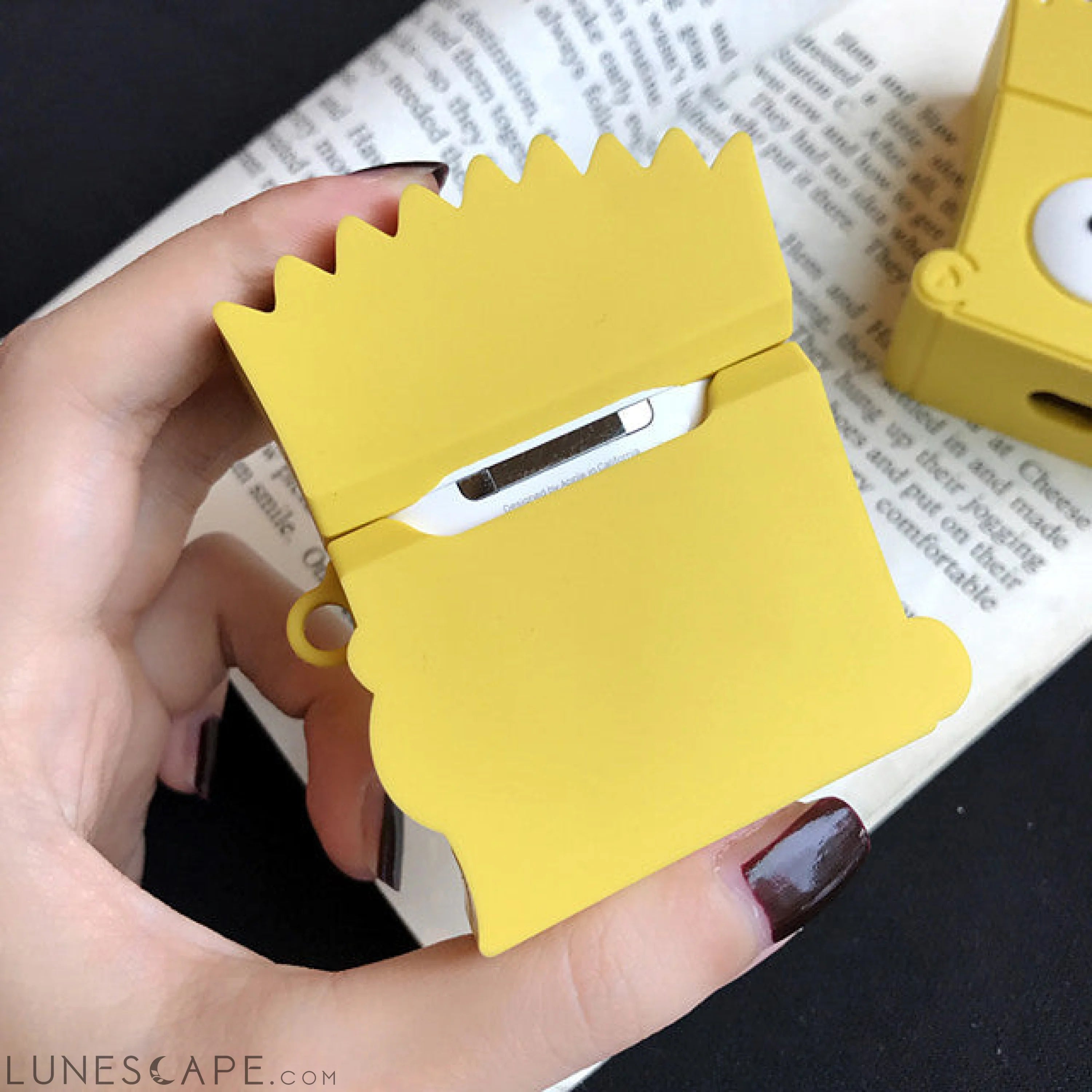 Cartoon Simpsons AirPods Headphone Case LUNESCAPE
