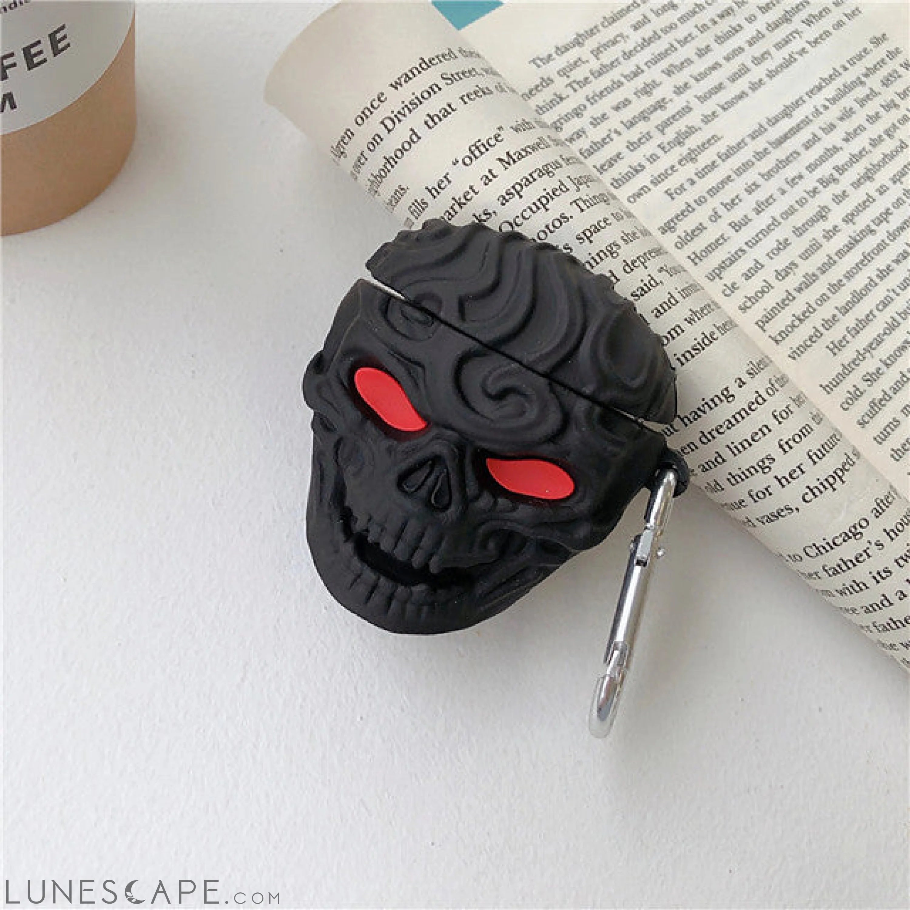 Case For AirPods Cute Devil Dustproof Headphone Case LUNESCAPE