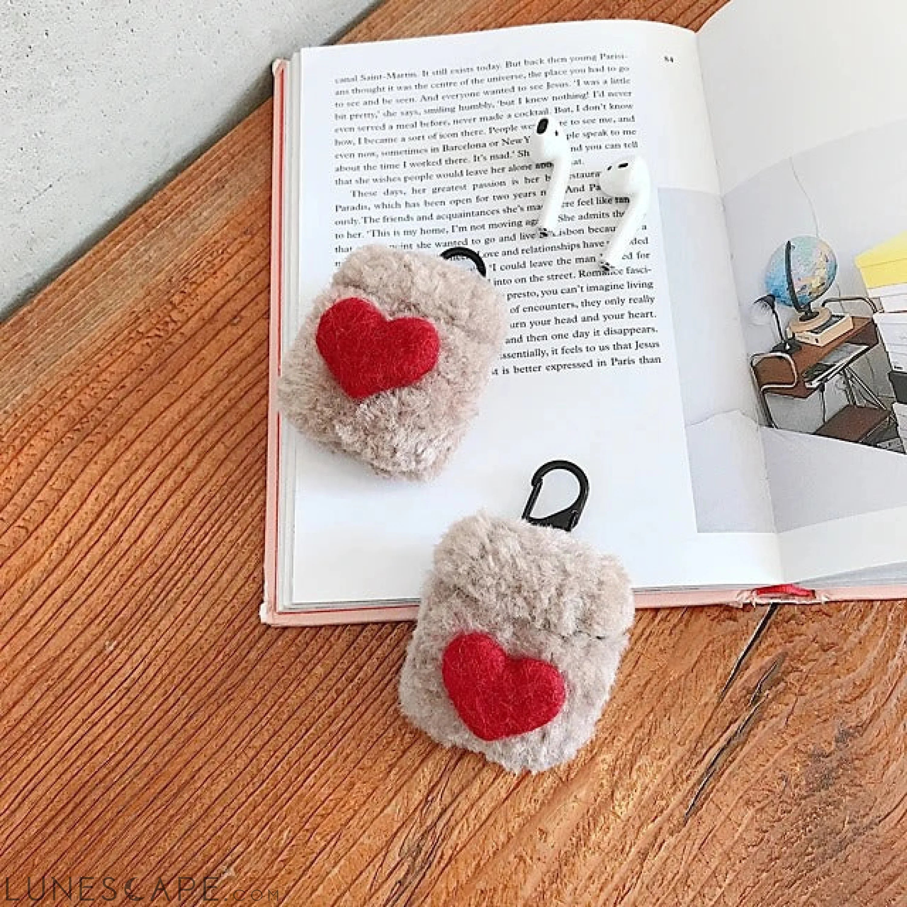 Case For AirPods Cute / Frosted / Pattern Headphone Case Hard LUNESCAPE