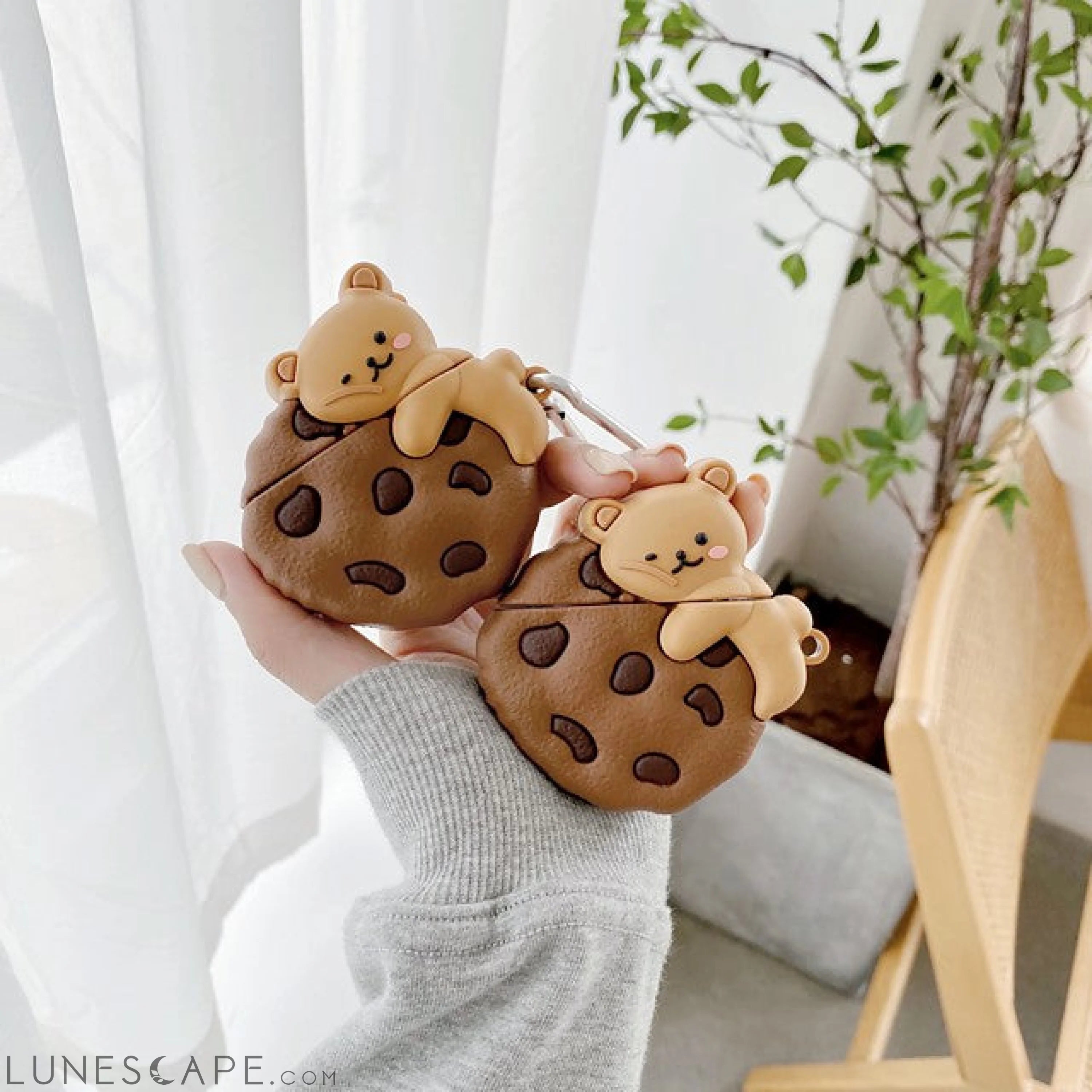 Case For AirPods Cute Headphone Case Soft LUNESCAPE