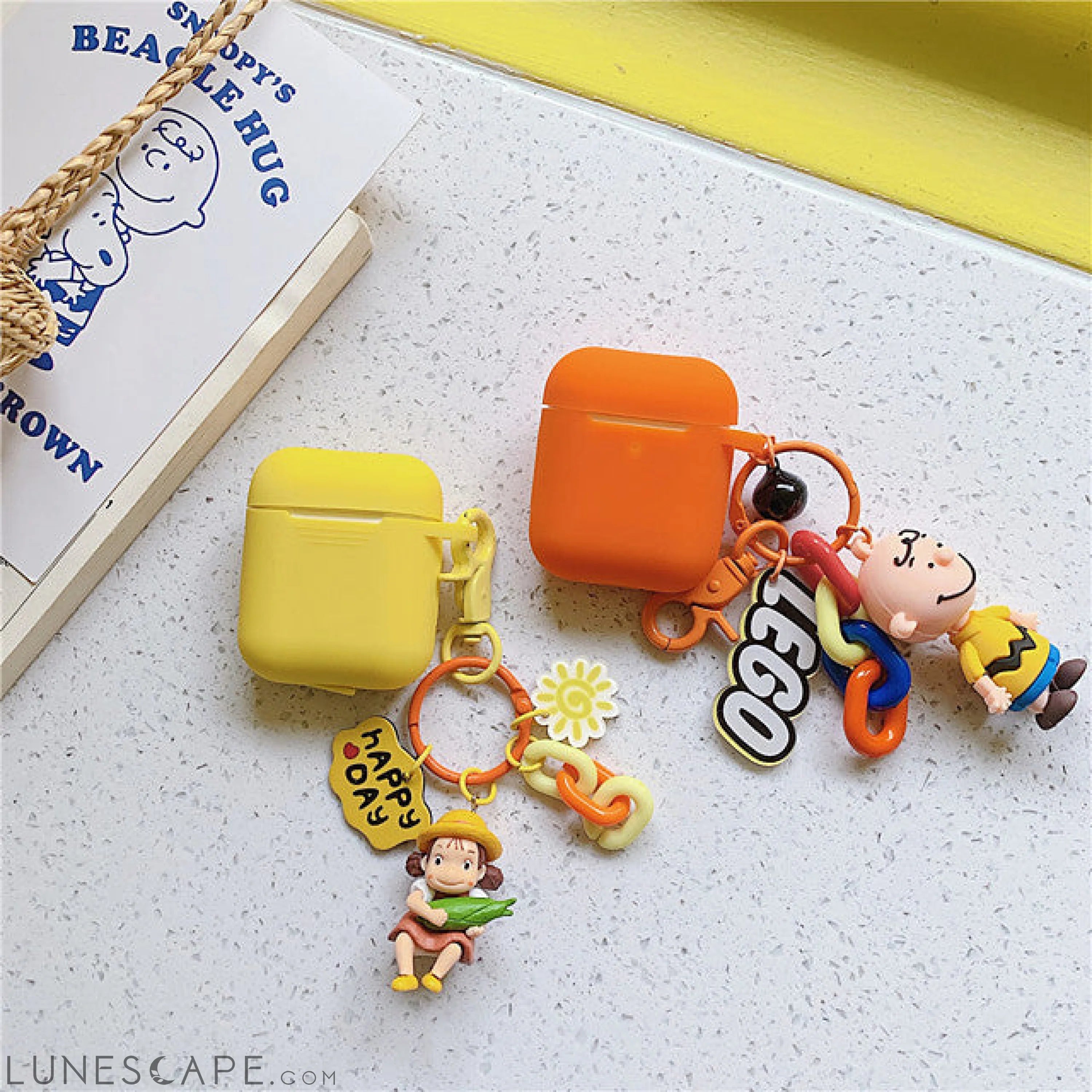Case For AirPods Dustproof / Lovely Headphone Case Soft LUNESCAPE
