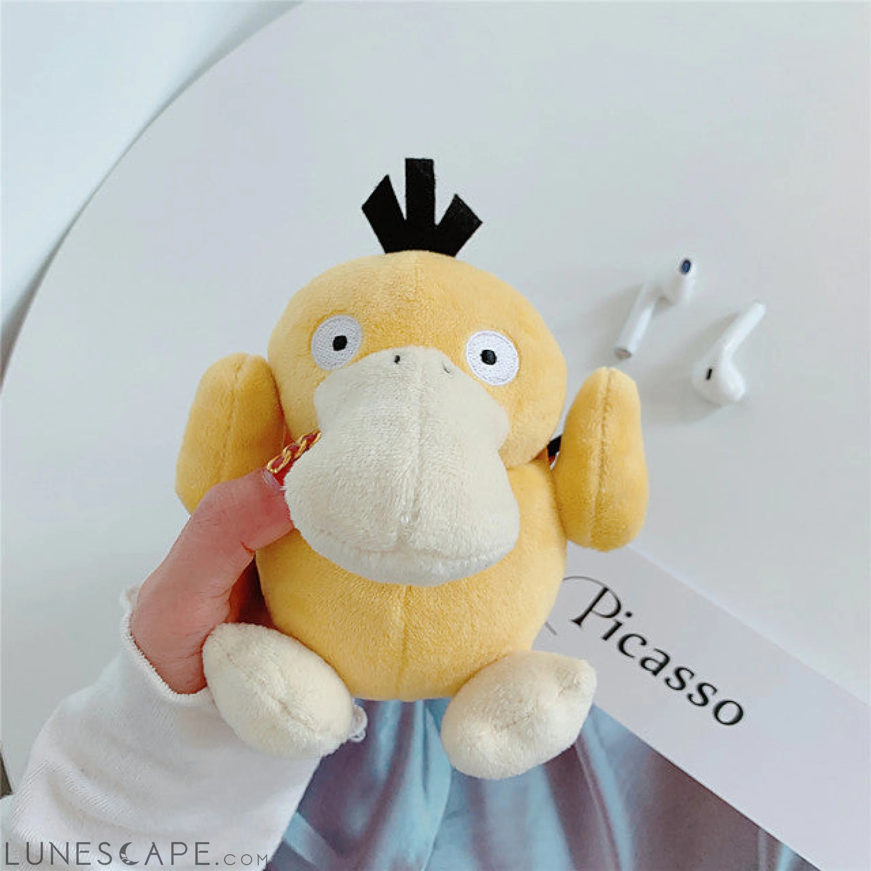 Case for  AirPods lovely Reachable duck LUNESCAPE