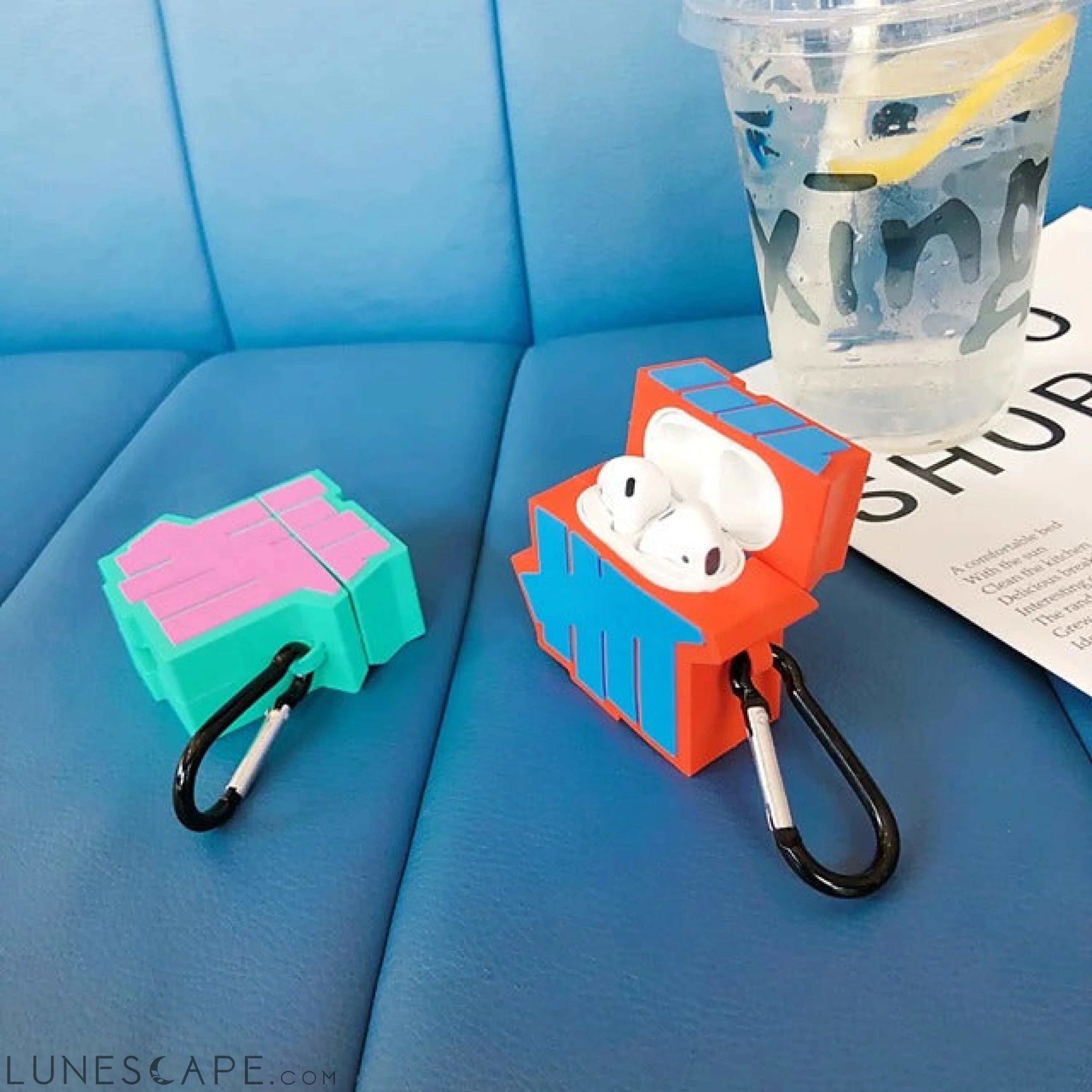 Case For AirPods Pattern / Cool Headphone Case Soft LUNESCAPE
