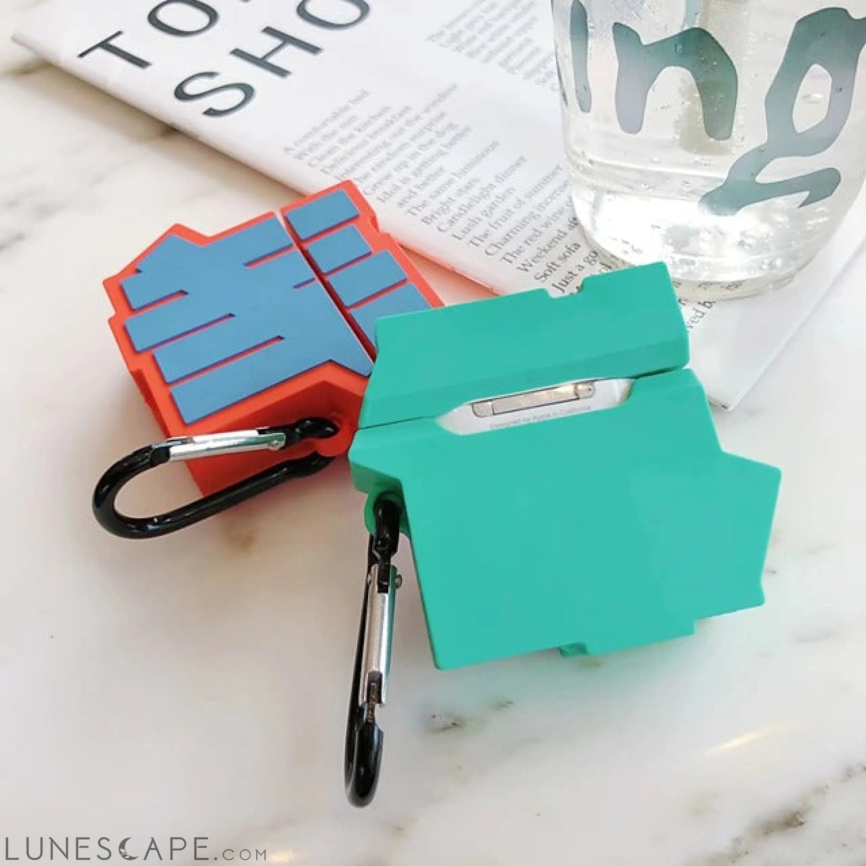 Case For AirPods Pattern / Cool Headphone Case Soft LUNESCAPE