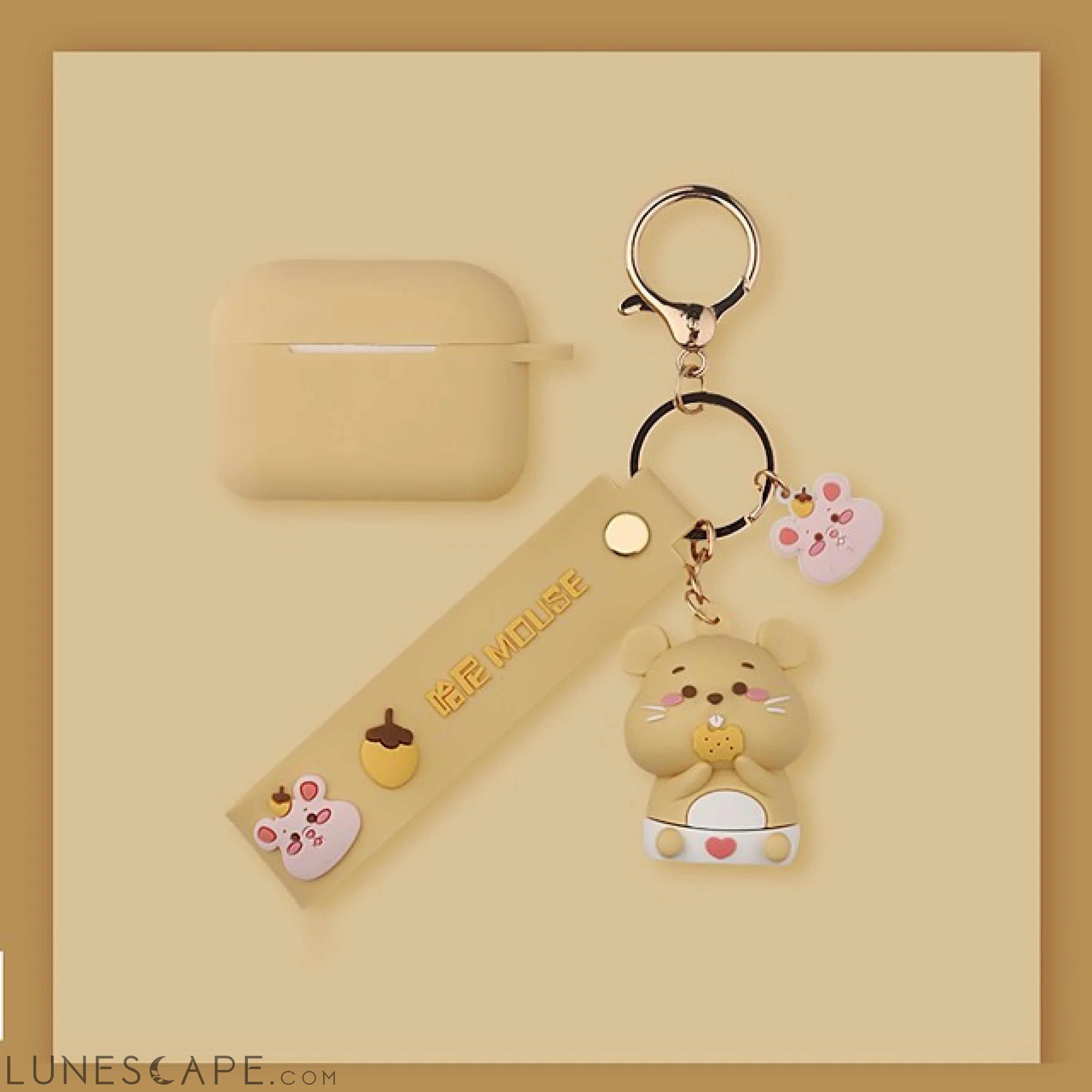 Case For AirPods Pro Cute / Lovely Headphone Case Soft LUNESCAPE