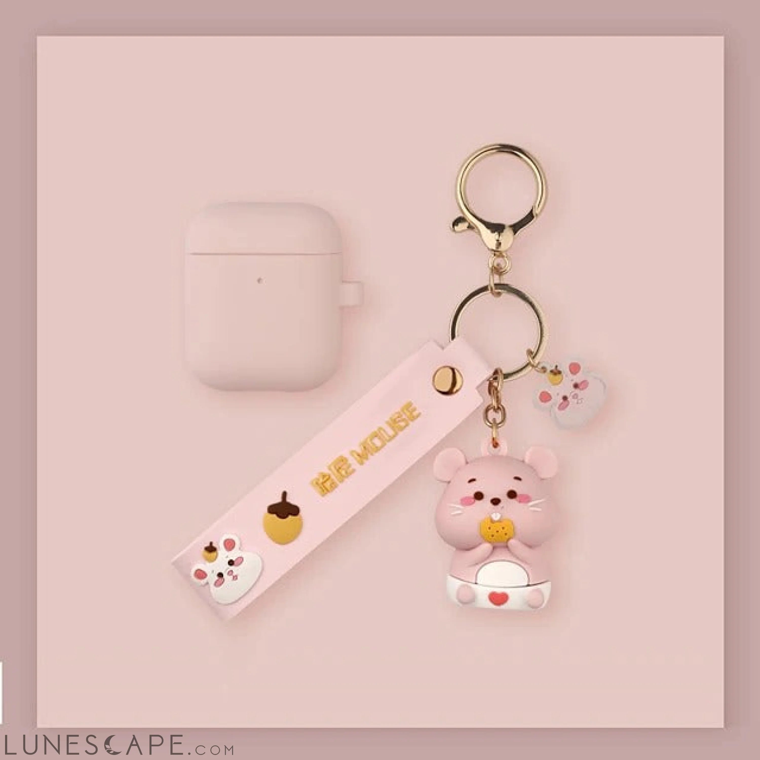 Case For AirPods Pro Cute / Lovely Headphone Case Soft LUNESCAPE