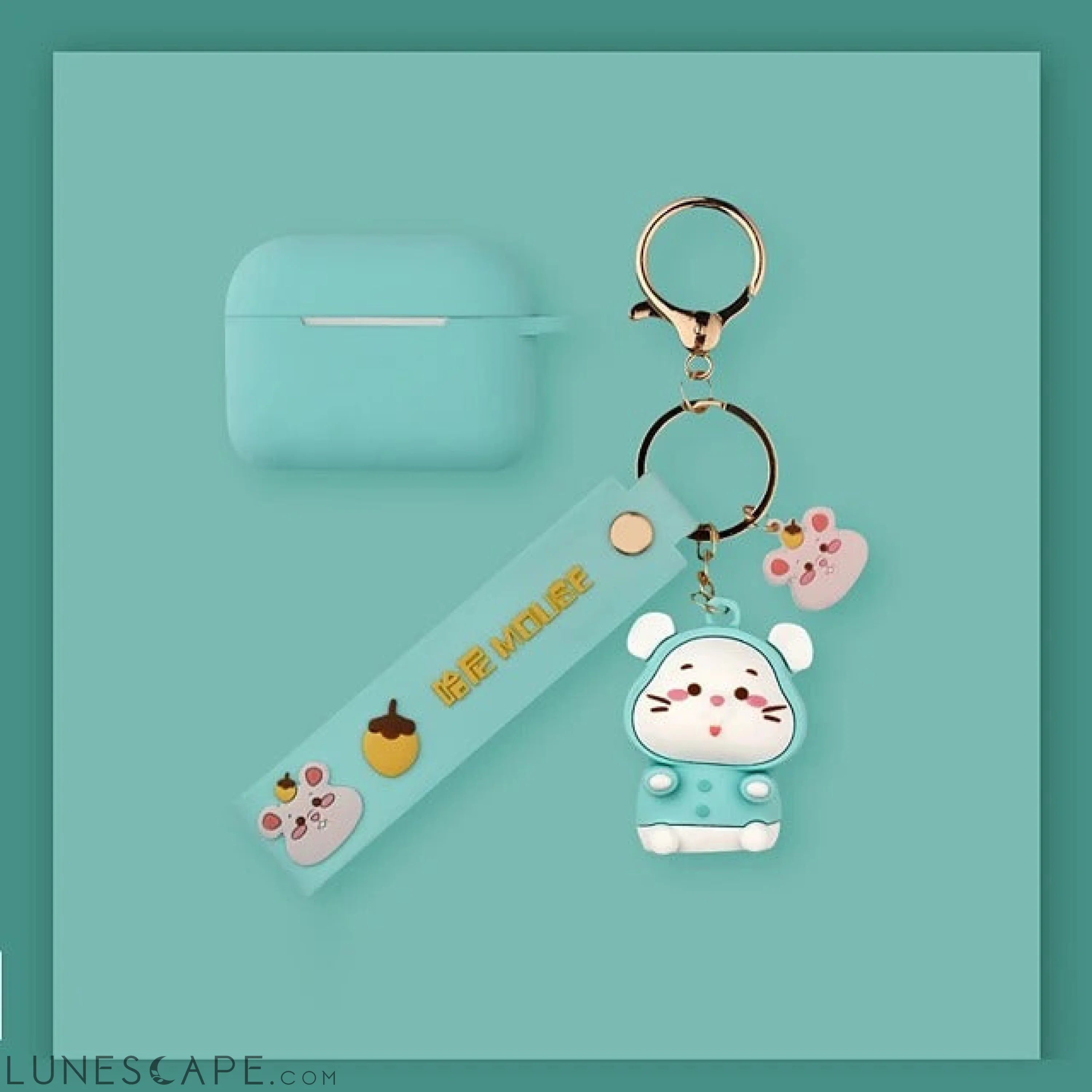 Case For AirPods Pro Cute / Lovely Headphone Case Soft LUNESCAPE