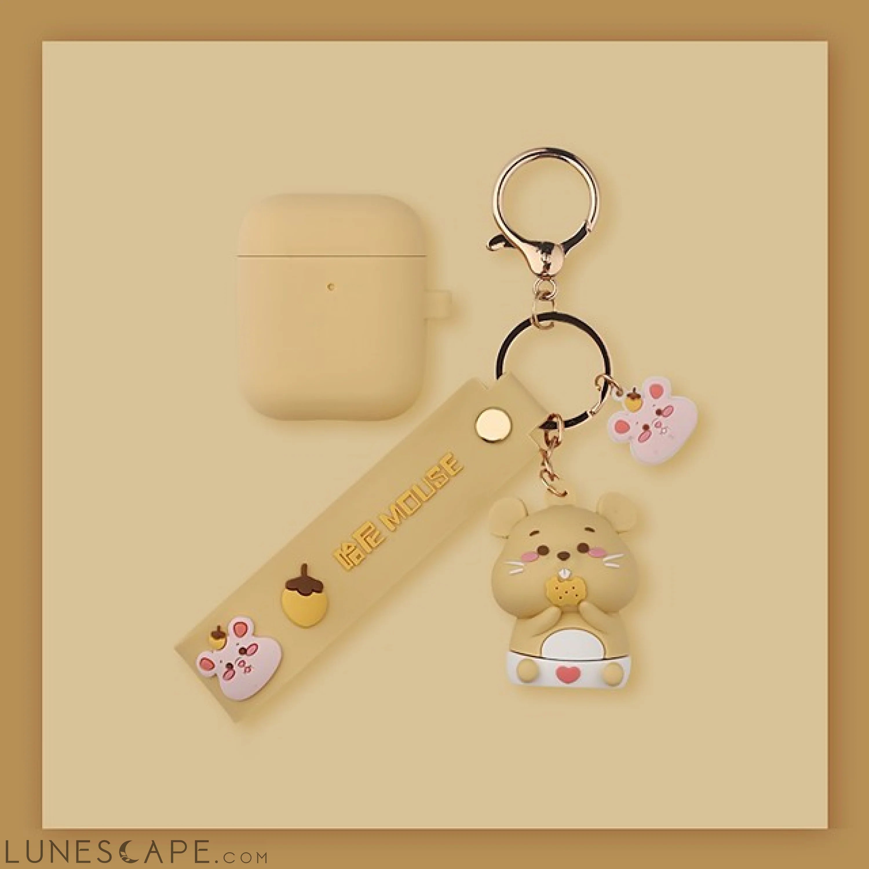 Case For AirPods Pro Cute / Lovely Headphone Case Soft LUNESCAPE