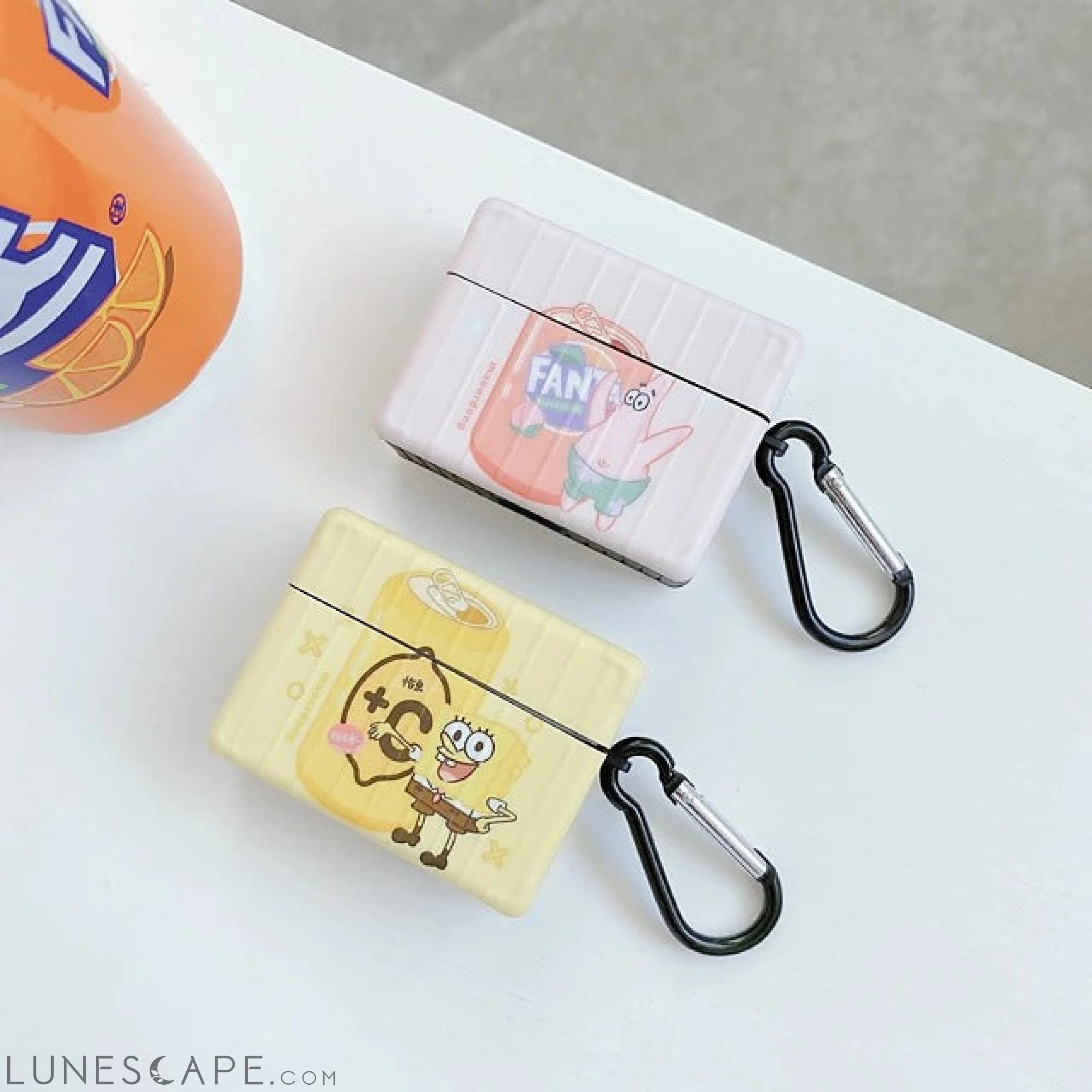 Case For AirPods Pro Cute SpongeBob Headphone Case Hard LUNESCAPE