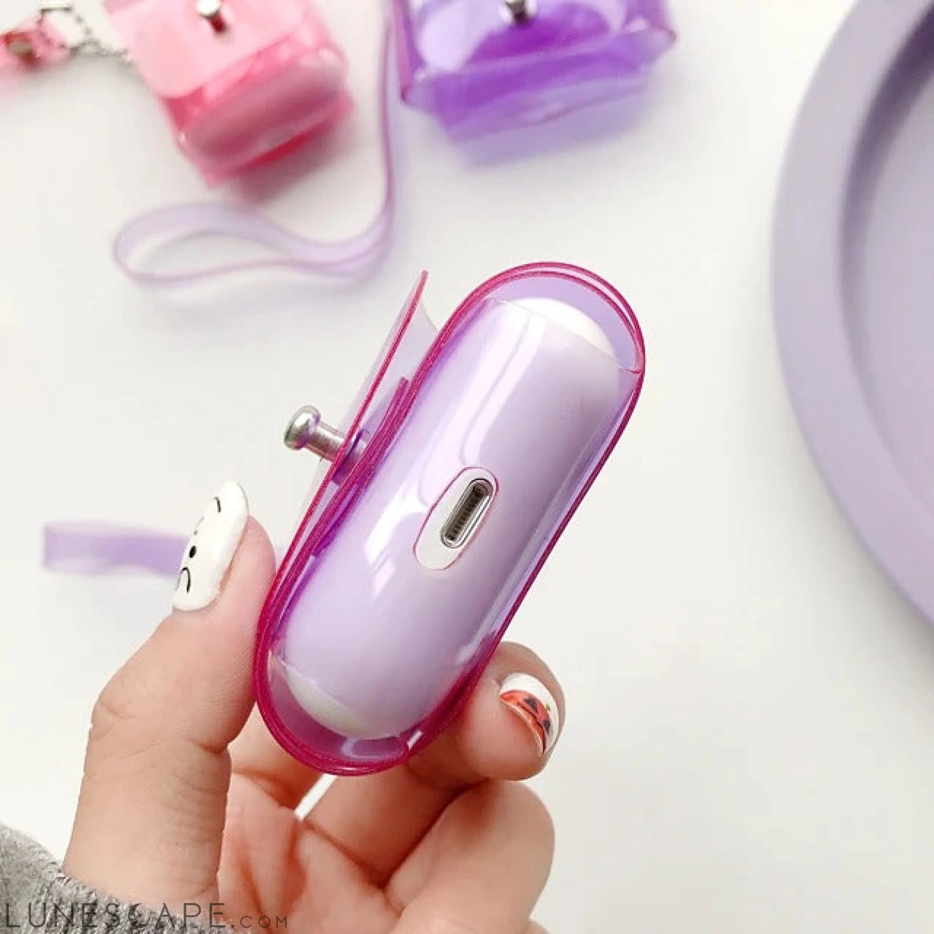 Case For AirPods Pro Shockproof Headphone Case Soft LUNESCAPE