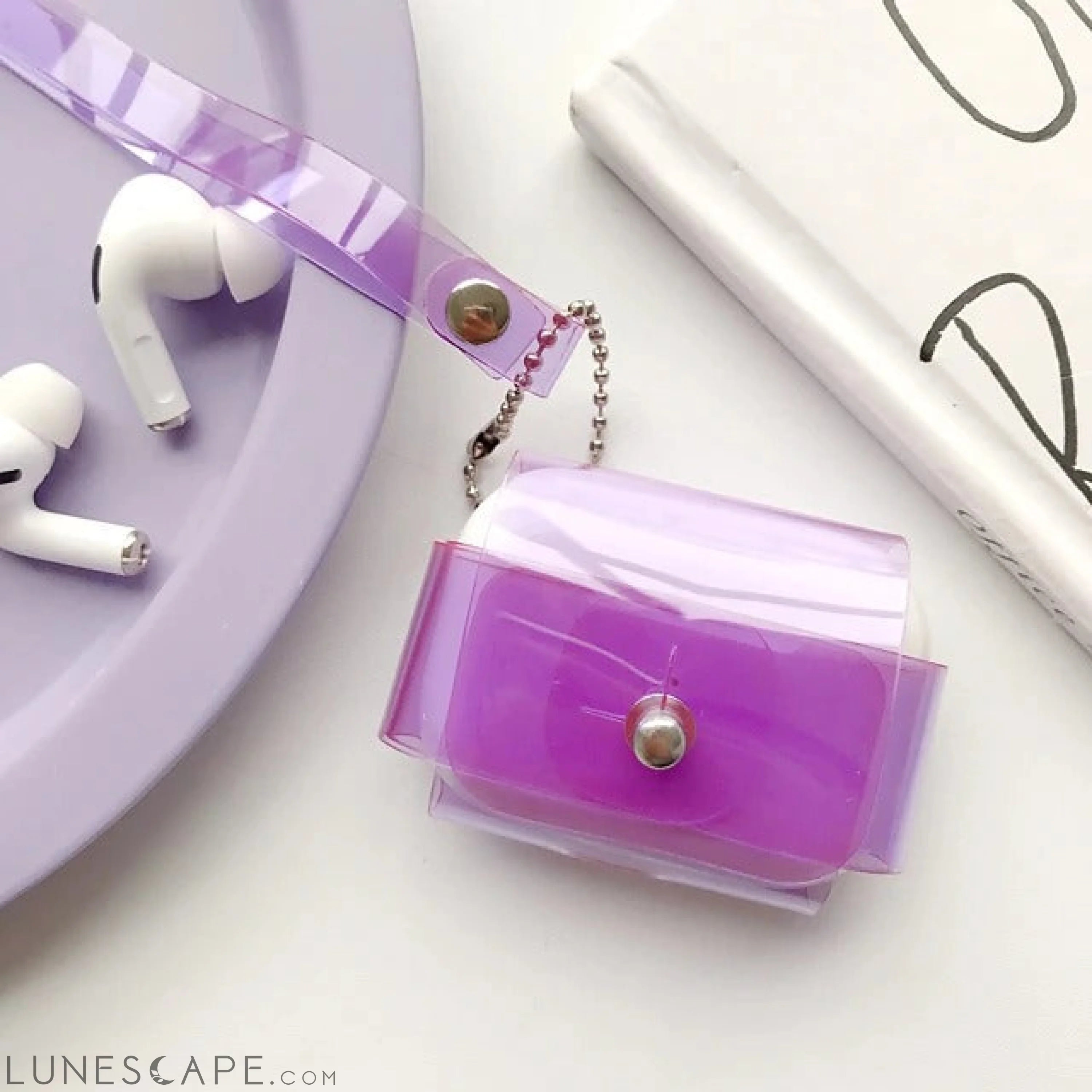 Case For AirPods Pro Shockproof Headphone Case Soft LUNESCAPE