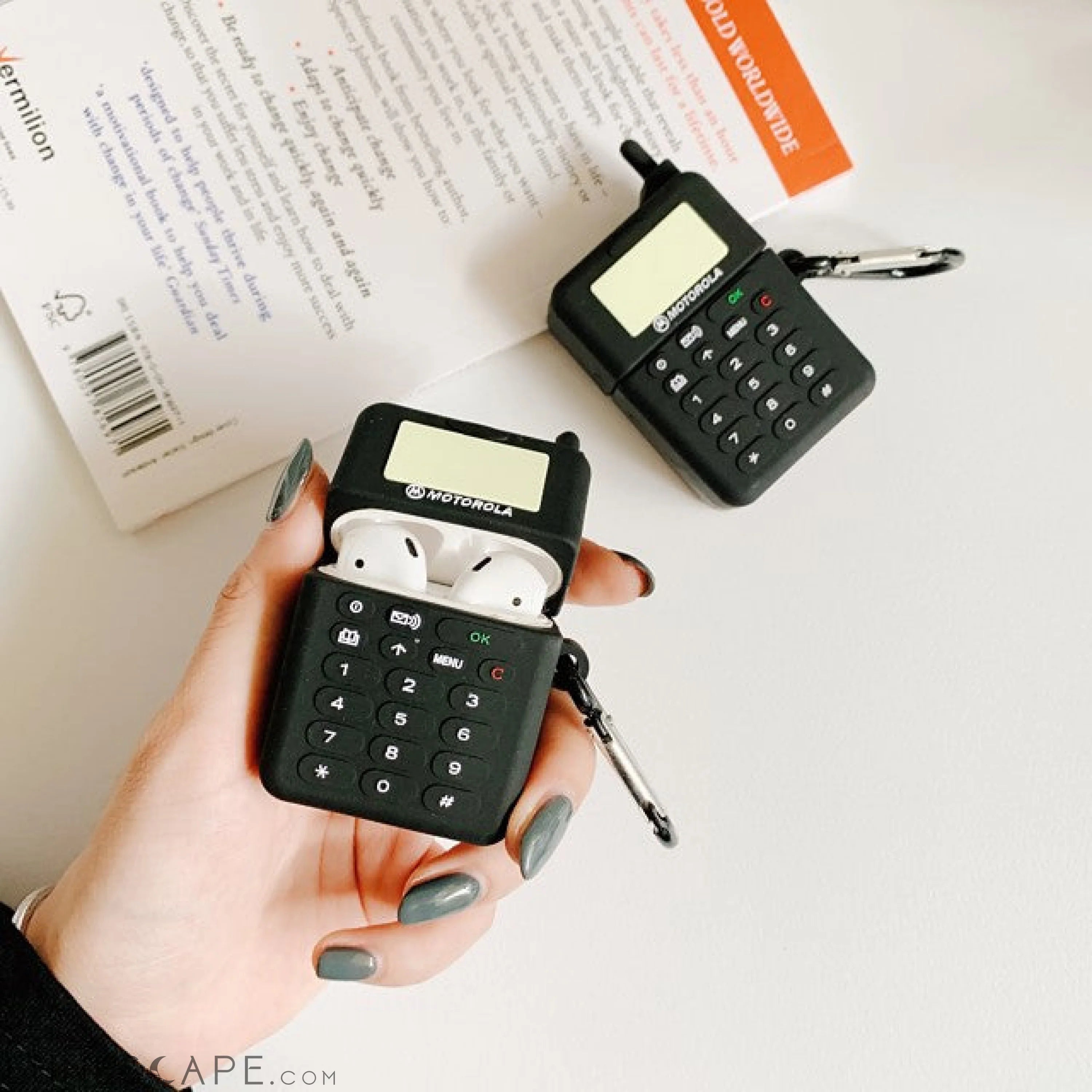 Case For AirPods Shockproof Headphone Case Soft LUNESCAPE