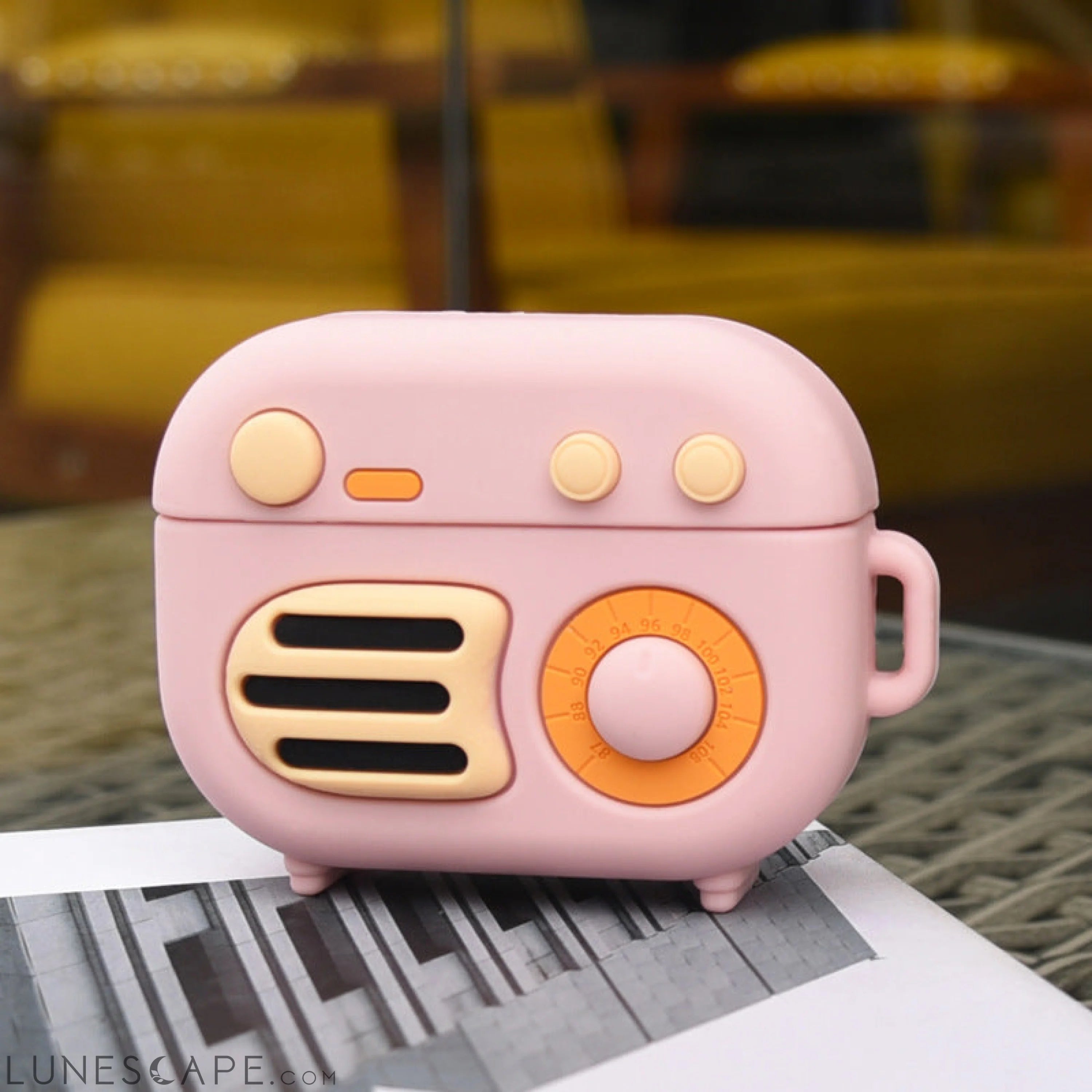 Case For AirPods Shockproof Headphone Case Soft LUNESCAPE